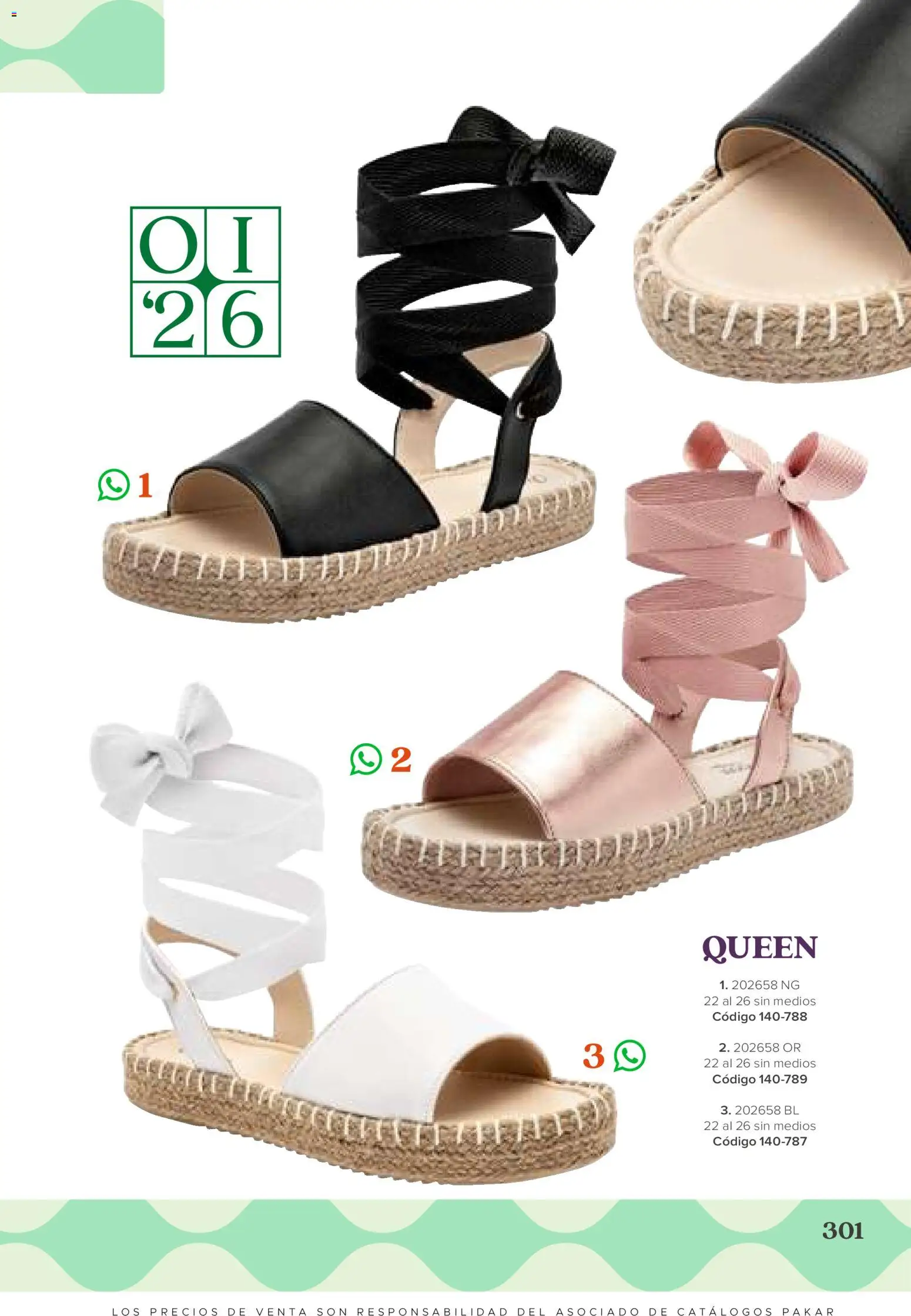 Nuevas ofertas de SC Pakar válidas en toda la República Mexicana desde el 31/07/2026. ¡Encuentra las mejores ofertas en SC Pakar catálogo Mujer! | Página: 301