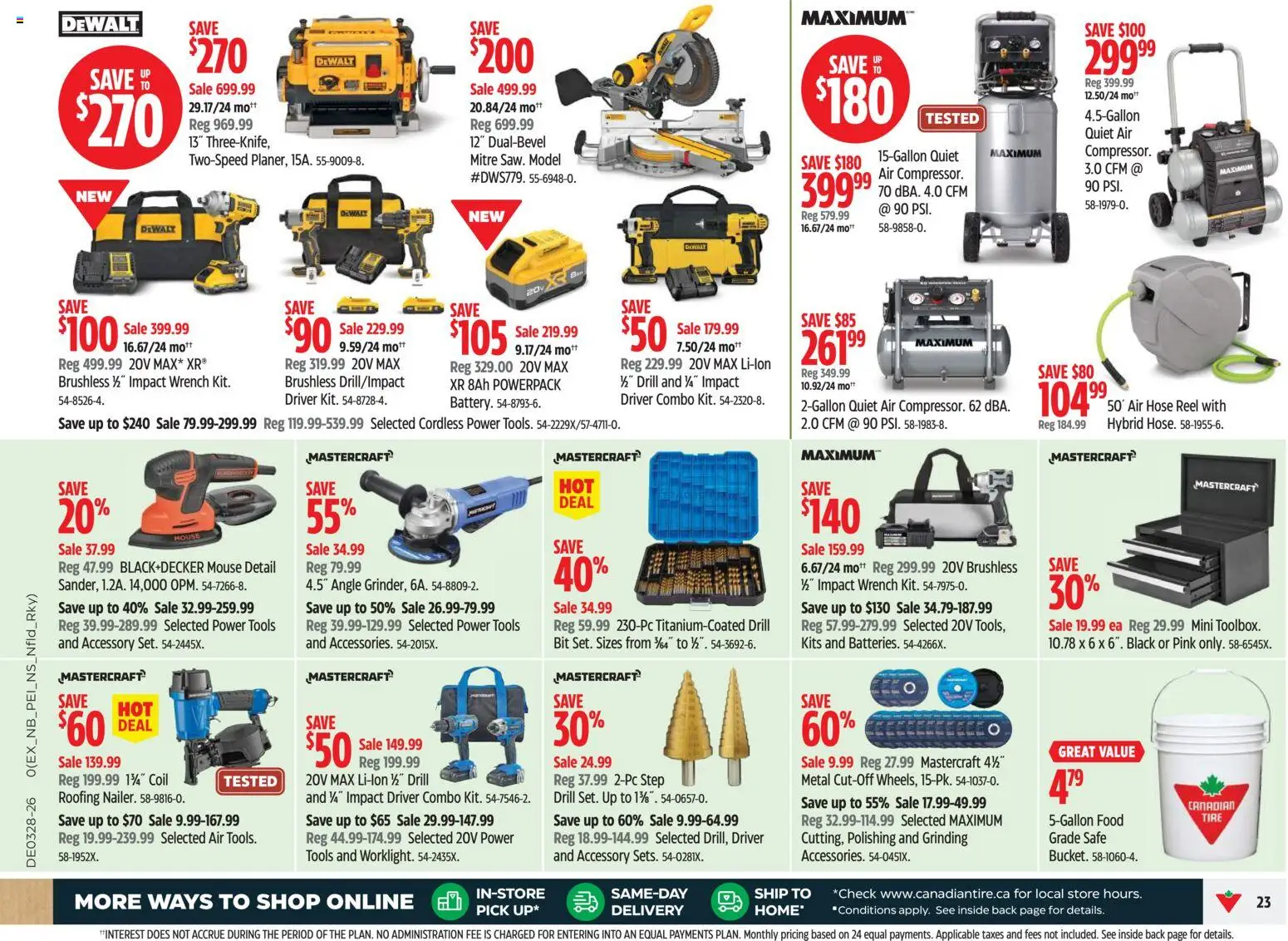 Canadian Tire Canadian Tire Auto Deals — page 23 of 28