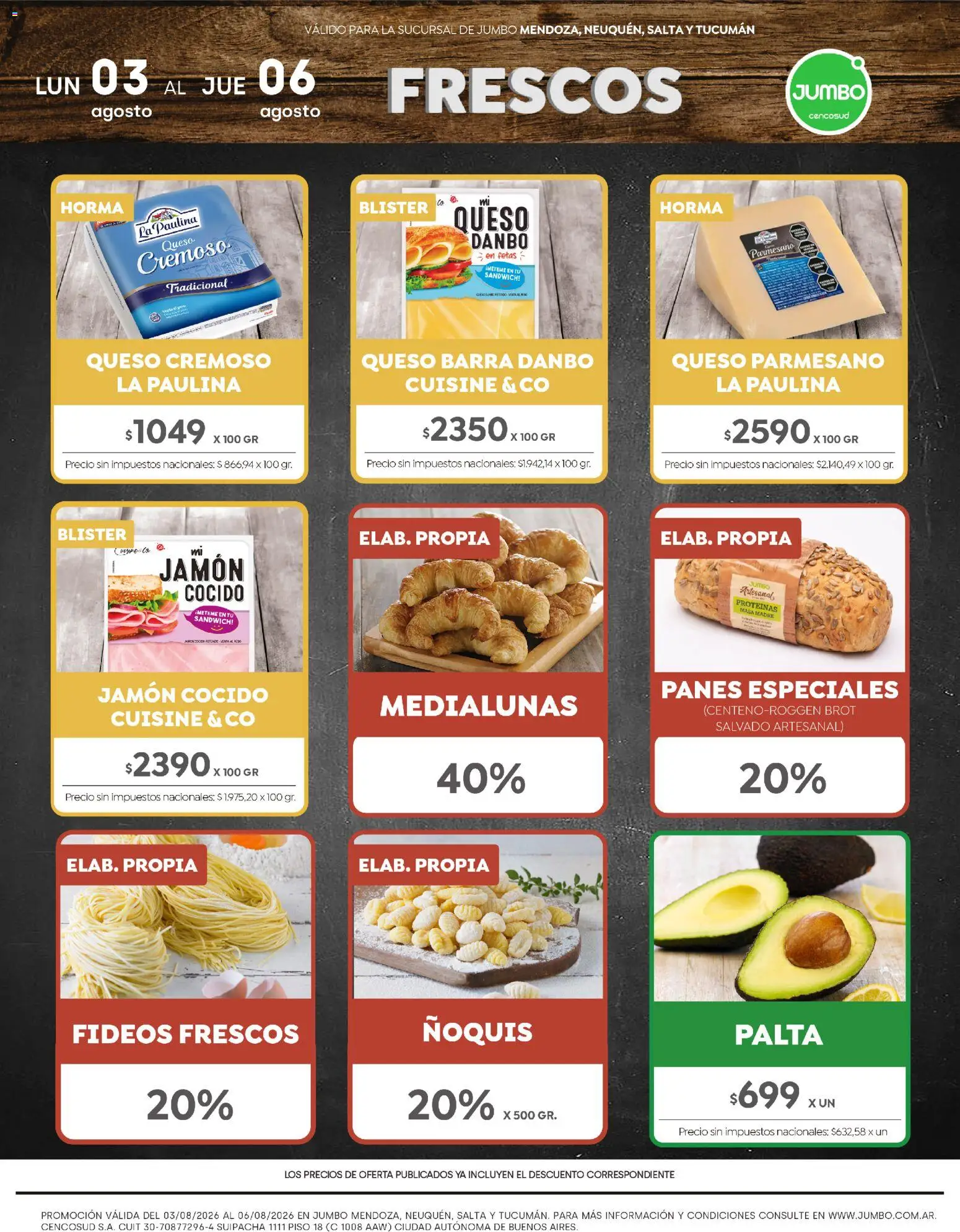 Jumbo - Ofertas | Interior │ válido desde el 03/08/2026 | Página: 1
