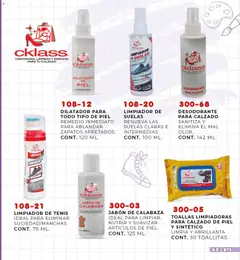 Vista previa de Cklass catálogo Escolar, nuevo folleto de la tienda, válido en México a partir del 09.06.2026 | Página: 63 | Productos: Desodorante, Zapatos, Toallas, Jabón