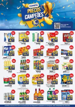 Cometa Supermercados ofertas Preços Campeões - Pré-Visualização do folheto da loja Cometa Supermercados, válido de 30/07/2026 | Página: 1