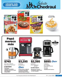 Vista previa de Chedraui folleto Llevarte más cuesta menos, nuevo folleto de la tienda, válido en México a partir del 03.06.2026 | Página: 7 | Productos: Maíz, Papa, Agua, Café