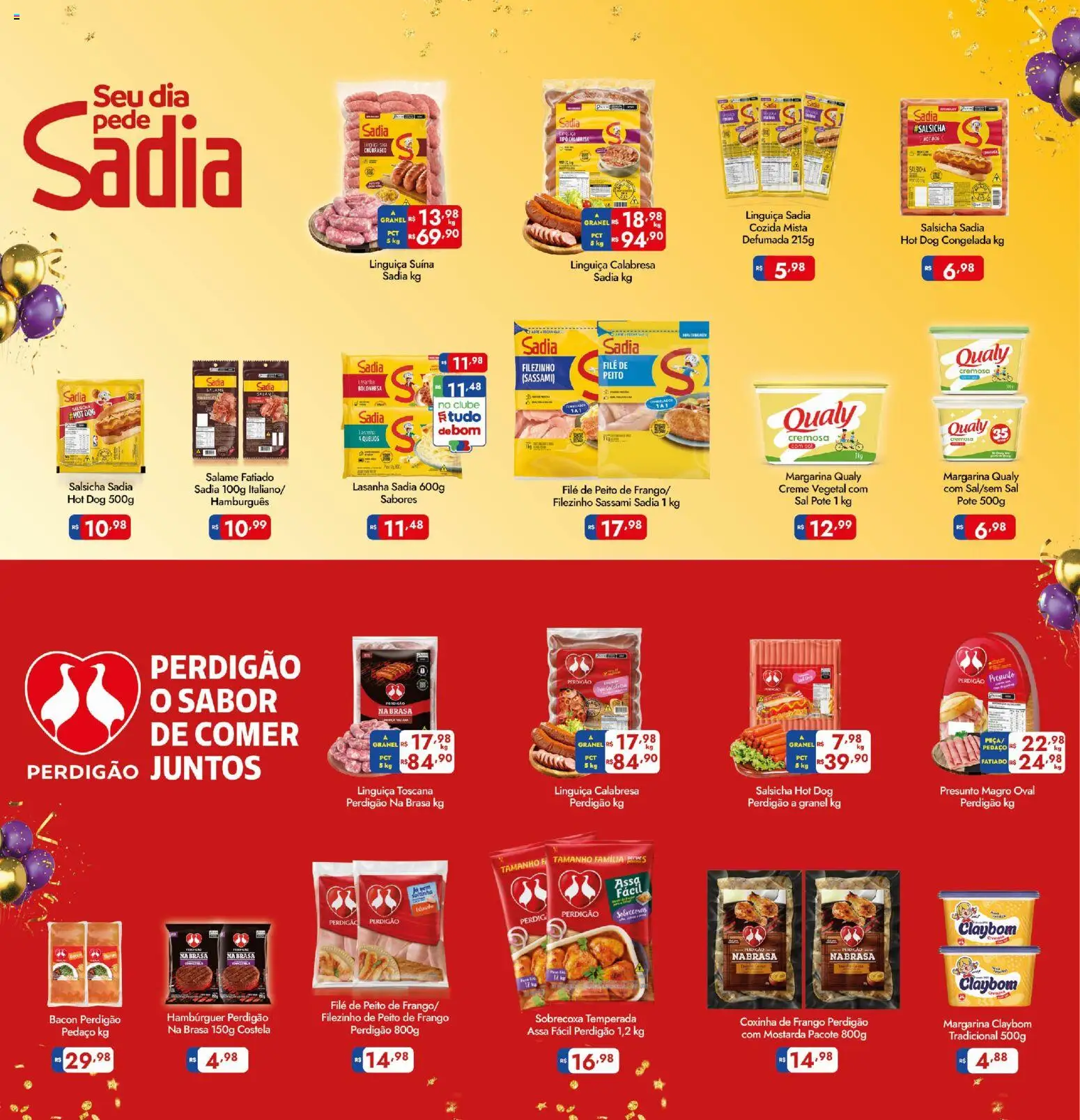 Supermercados Rondon Folheto - válido de 21/09/2026 | Página: 2 | Produtos: Hambúrguer, Lasanha, Bacon, Margarina