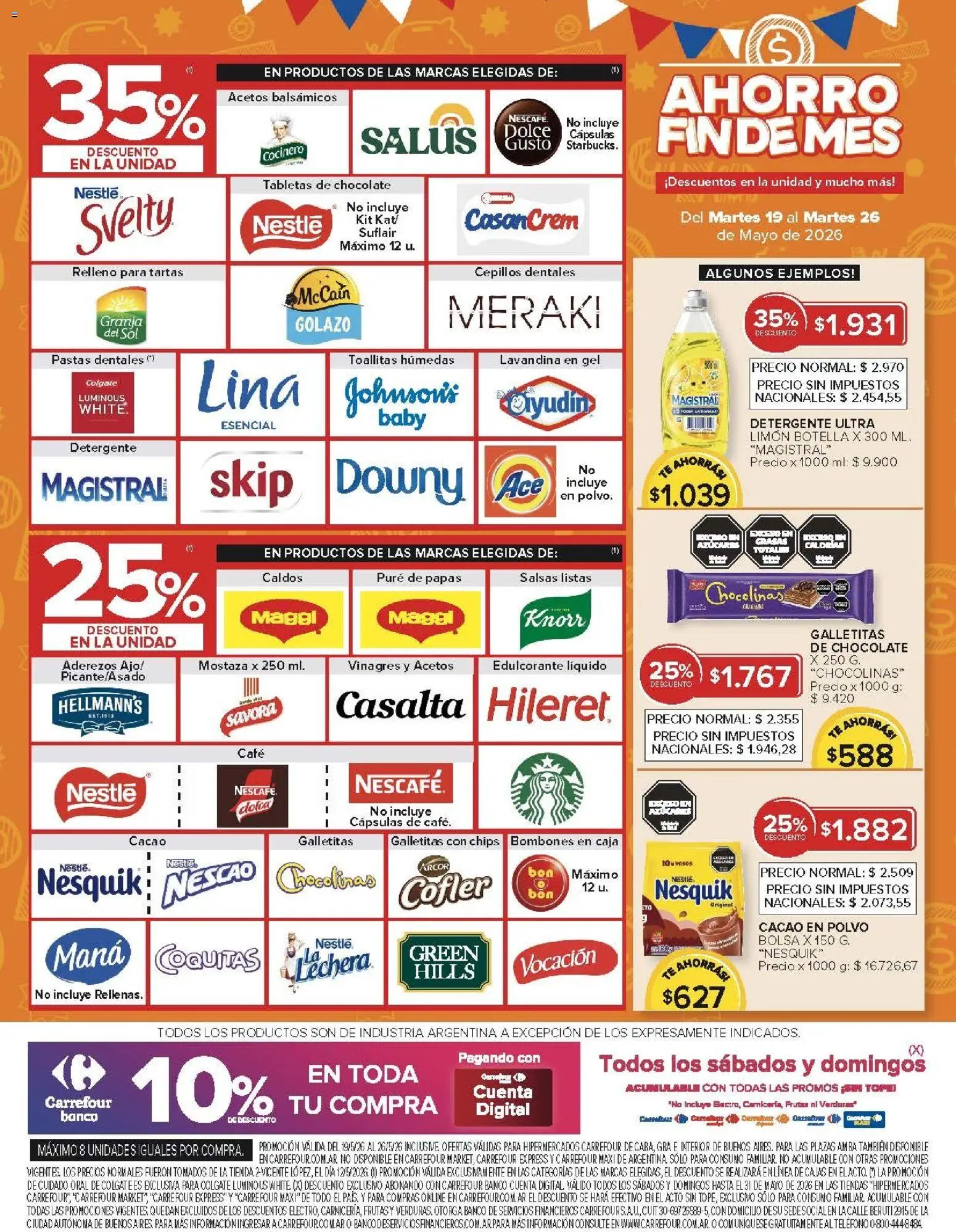 Carrefour ofertas │ válido desde el 19.05.2026 | Página: 9