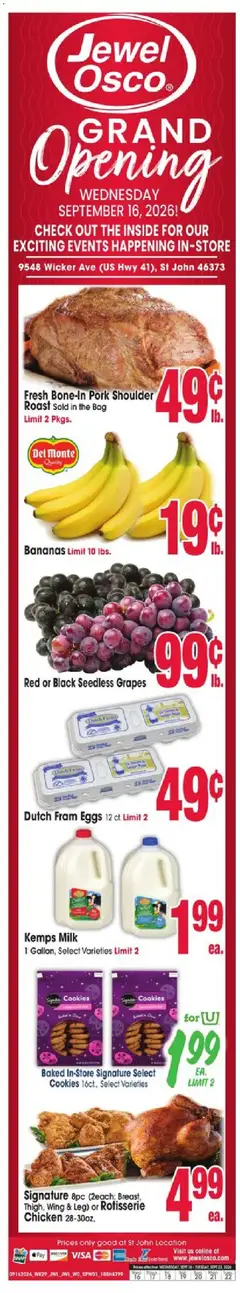 Preview of Jewel Osco weekly ads valid from 09/16/2026