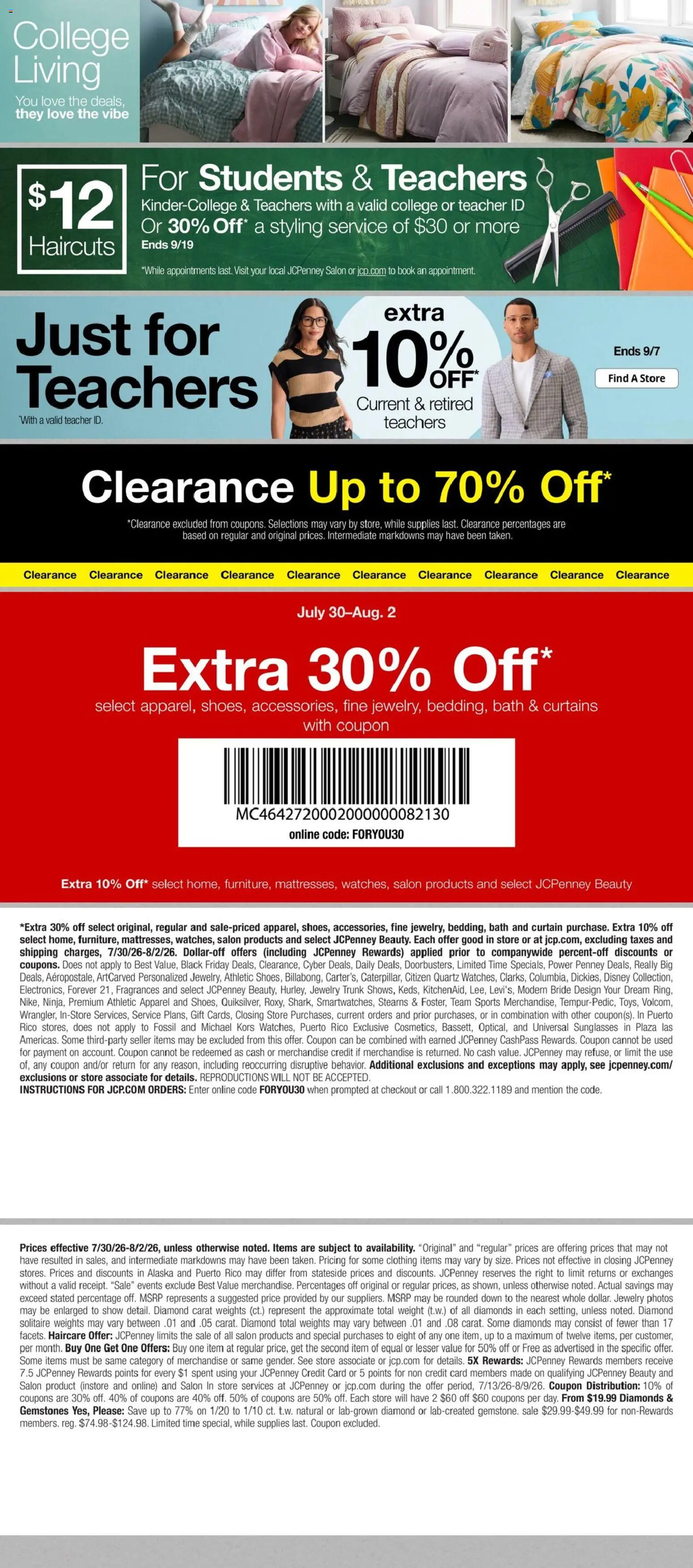 JCPenney Weekly Ad - valid from 07/30/2026 | Page: 8