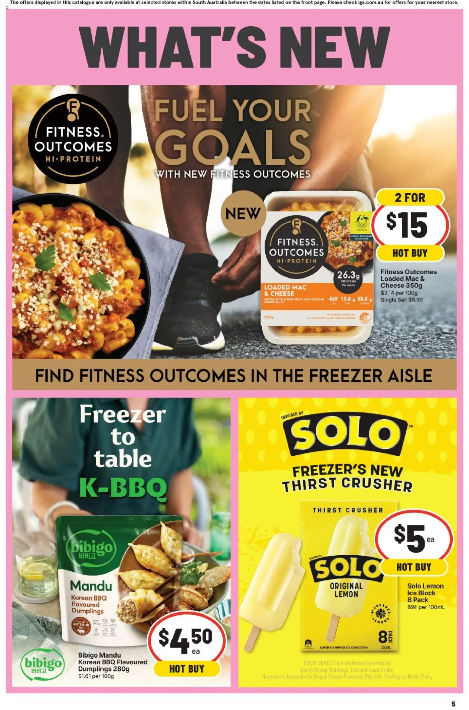 IGA catalogue - valid from 30/09/2026 | Page: 5 | Products: Dairy, Cream, Ice, Cheddar