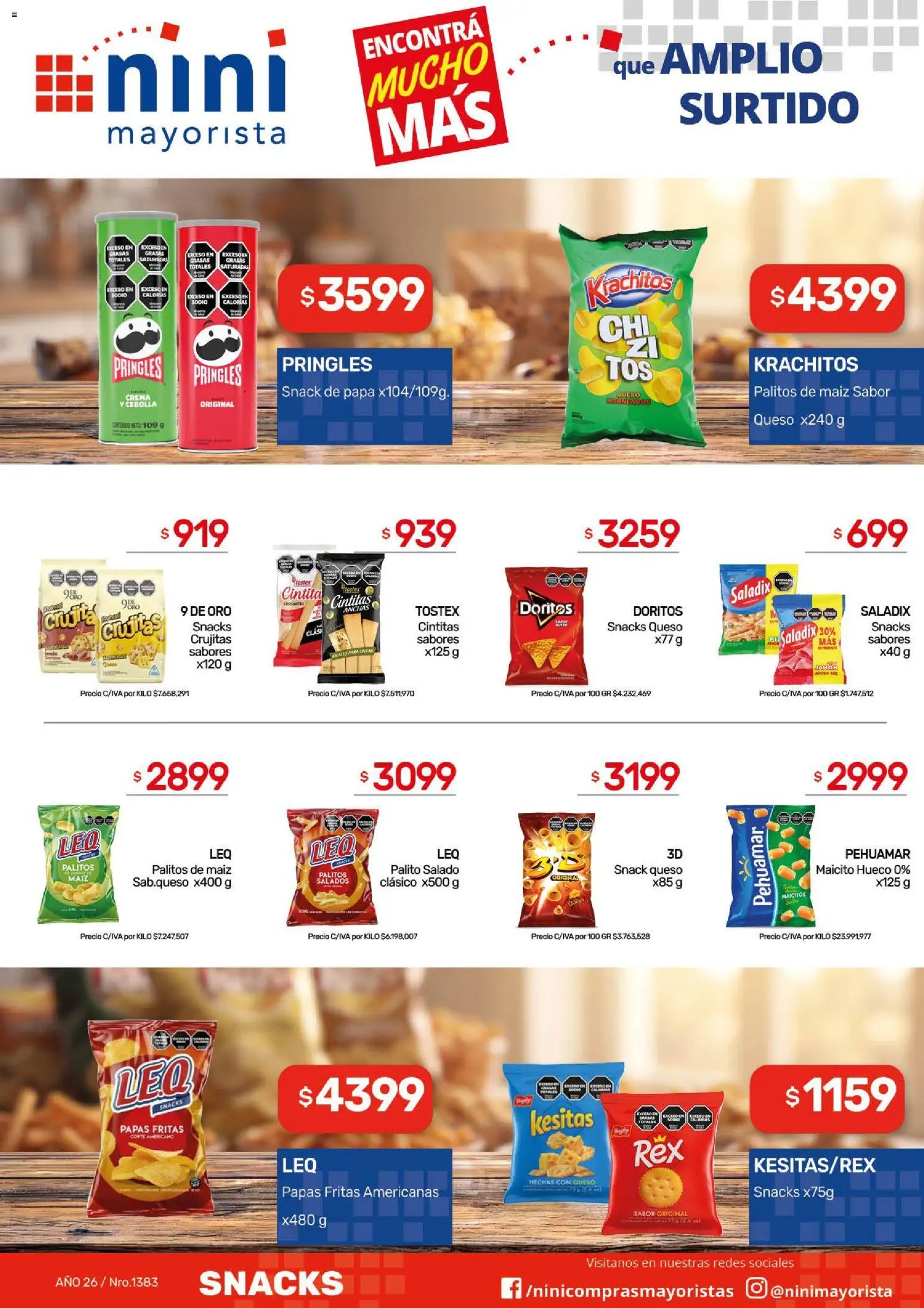 Revista de ofertas NINI Mayorista - Página 22 - Ofertas válidas hasta el 1 de noviembre de 2026