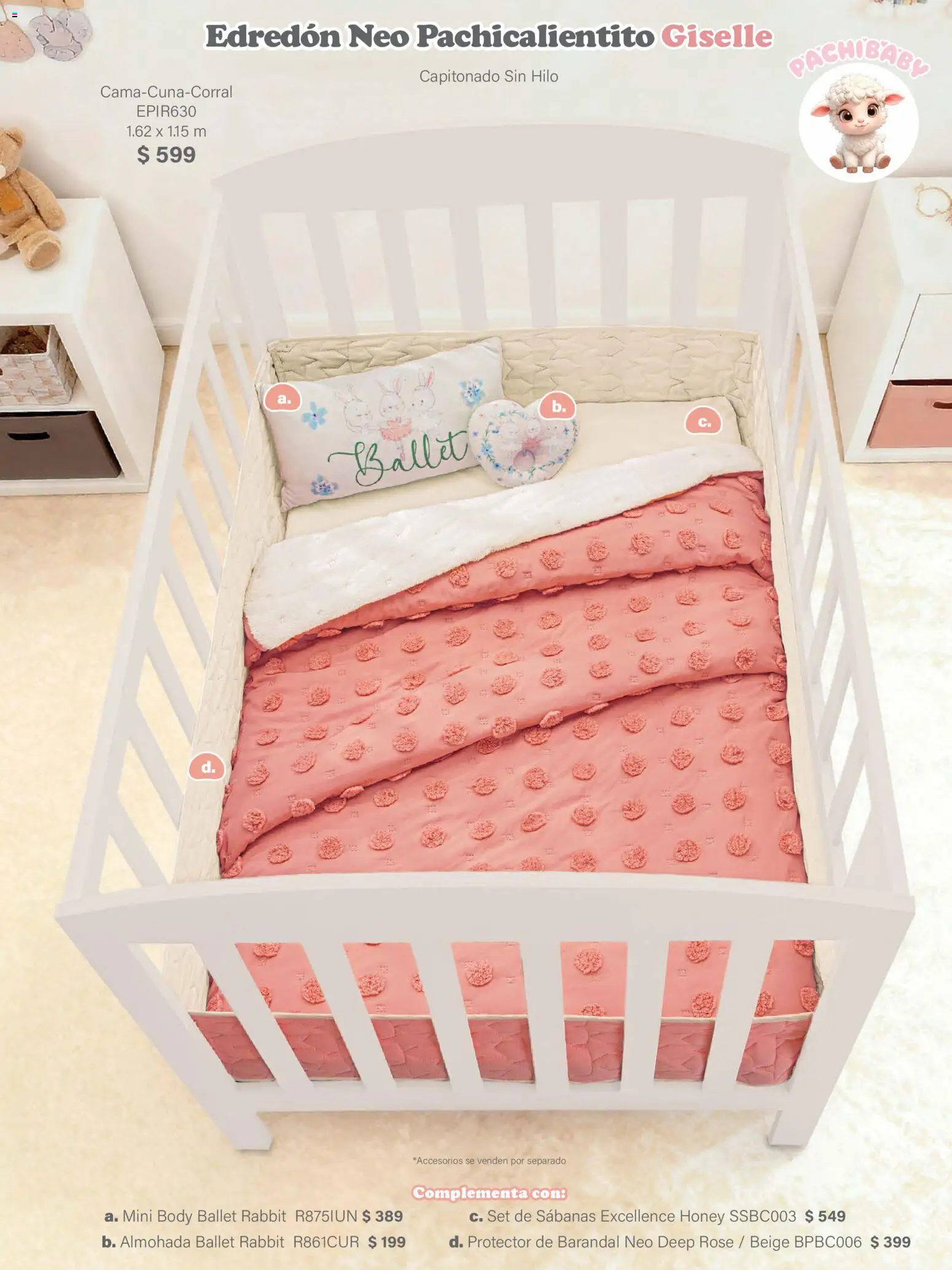 Nuevas ofertas de Colchas Concord válidas en toda la República Mexicana desde el 01/02/2026. ¡Encuentra las mejores ofertas en Colchas Concord catálogo Baby! | Página: 16 | Productos: Almohada, Body, Sabanas