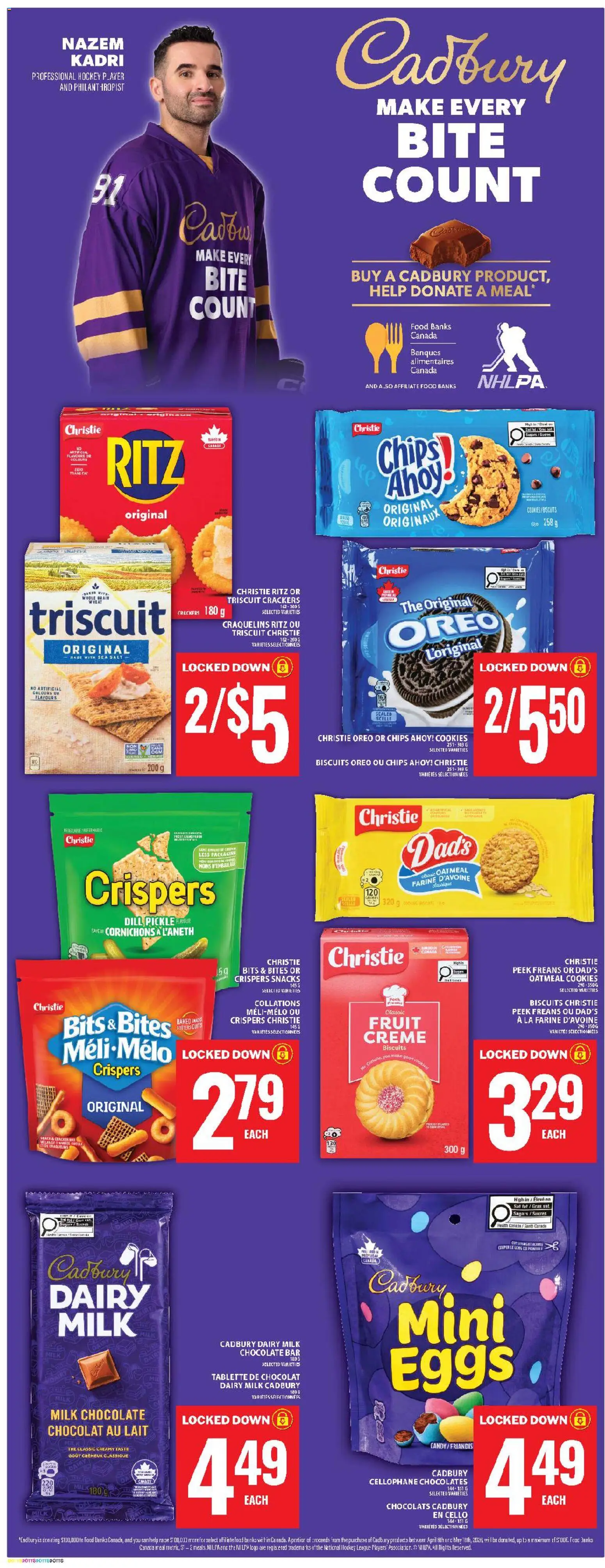 Food Basics flyer valid from 21.05.2026 | Page: 18 | Products: Chips, Cookies, Player, Eggs