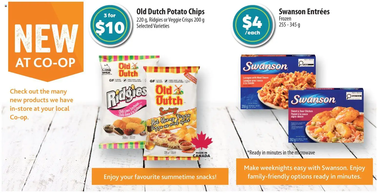 Co-op Food flyer valid from 11.06.2026 | Page: 5 | Products: Chips, Pizza, Chicken