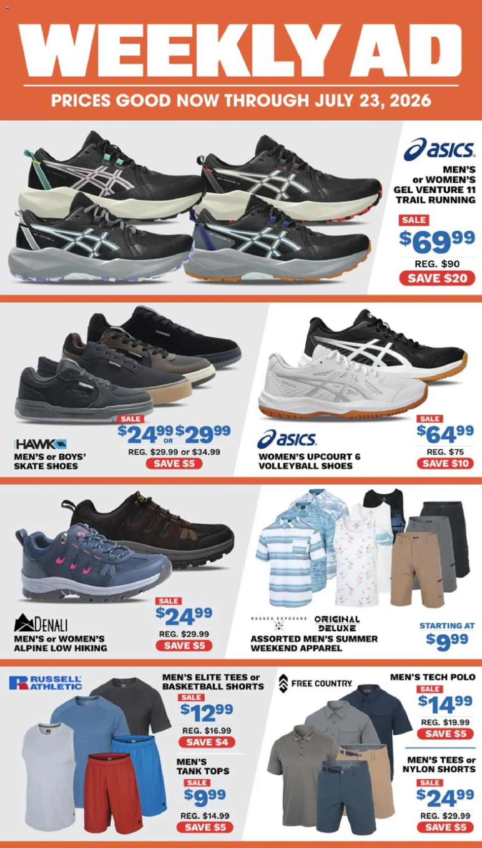 Big 5 Sporting Goods Weekly Ad | 07/10 cover