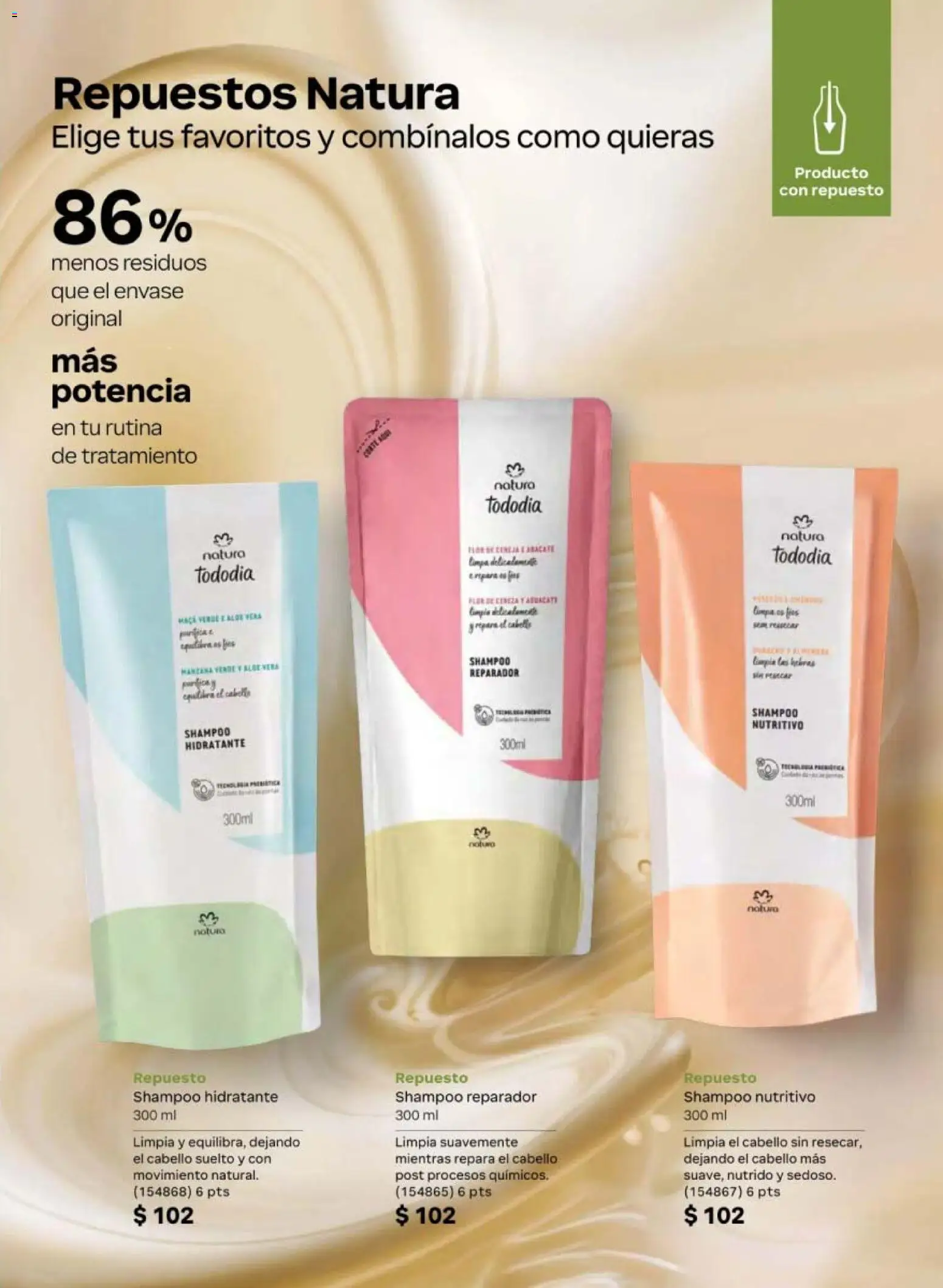 Nuevas ofertas de Natura válidas en toda la República Mexicana desde el 20/02/2026. ¡Encuentra las mejores ofertas en Natura campaña 4 2026! | Página: 147 | Productos: Shampoo, Aloe Vera