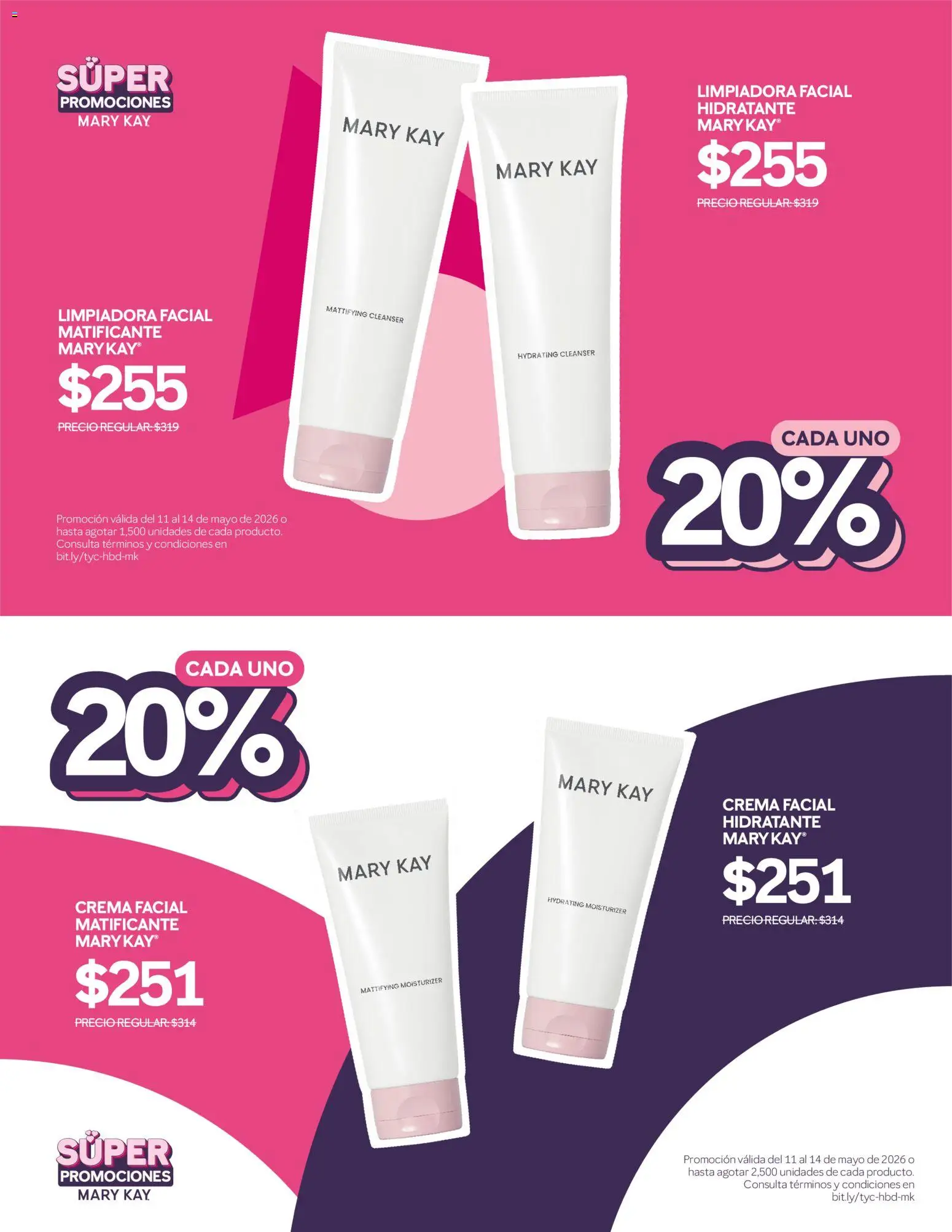 Nuevas ofertas de Mary Kay válidas en toda la República Mexicana desde el 11.05.2026. ¡Encuentra las mejores ofertas en Catálogo Mary Kay Super promociones! | Página: 2 | Productos: Crema