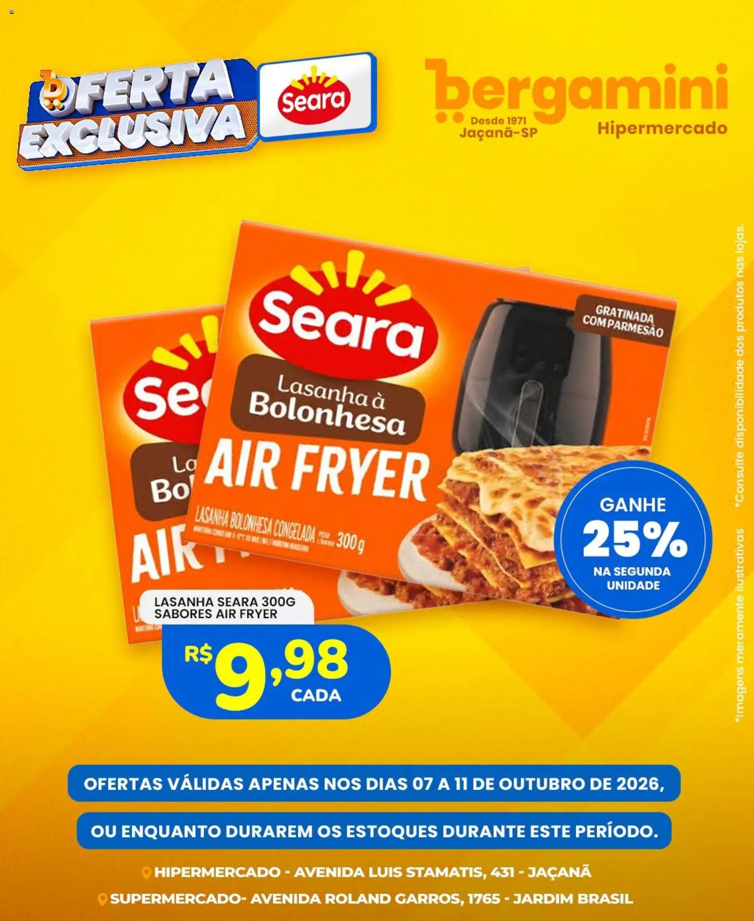 Supermercado Bergamini Folheto - válido de 07/10/2026 | Página: 3
