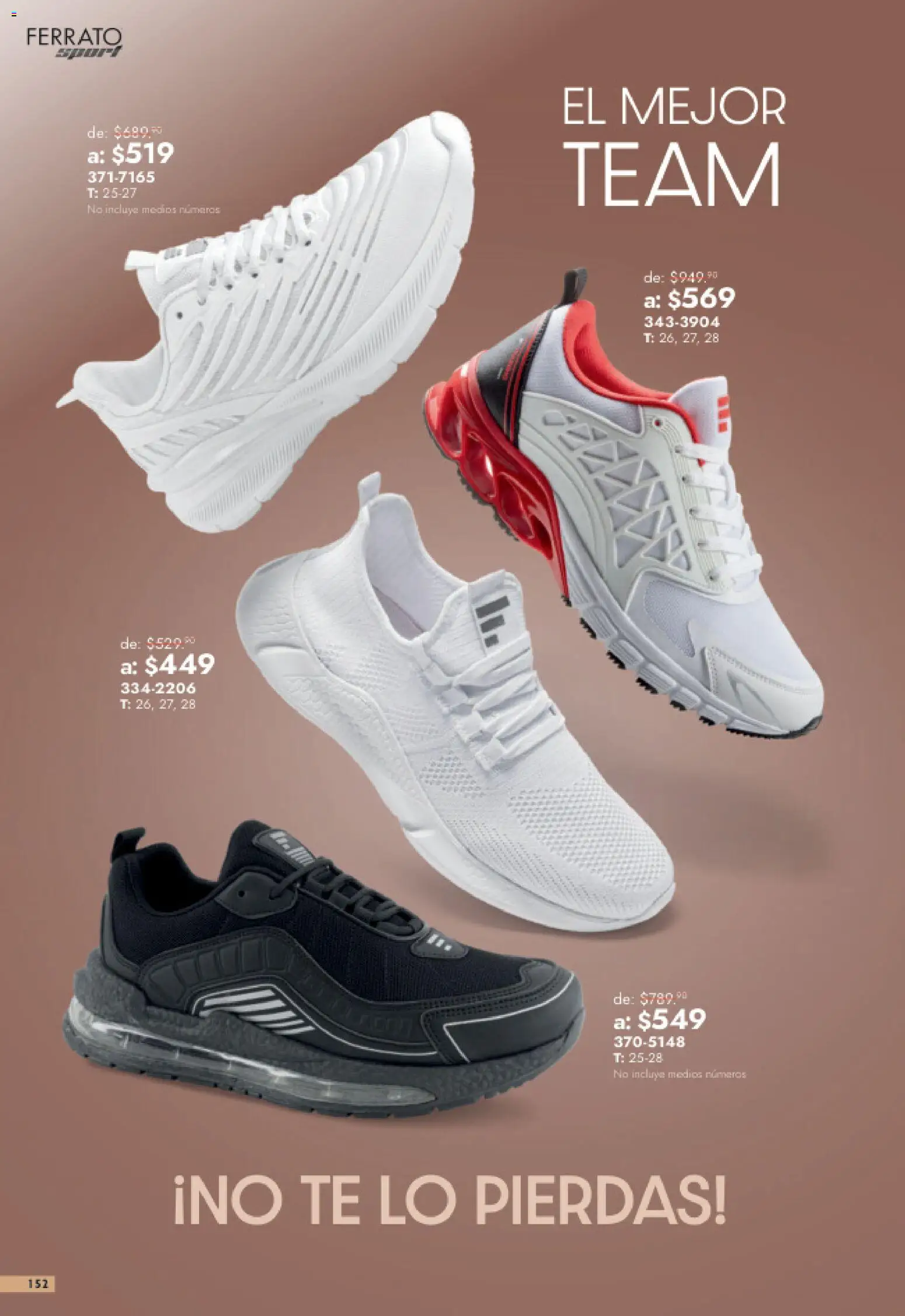 Nuevas ofertas de Andrea válidas en toda la República Mexicana desde el 26/07/2026. ¡Encuentra las mejores ofertas en Andrea catálogo Outlet! | Página: 152