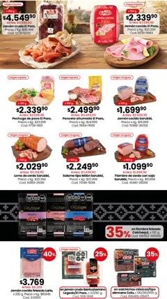 Vista previa Jamón cocido feteado Lario, Jamón cocido feteado Lario, x 200 g. válido desde el 28/09/2026 | Página: 9