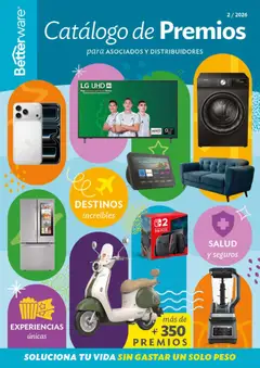 Vista previa de Betterware Catálogo de Premios, nuevo folleto de la tienda, válido en México a partir del 29/06/2026