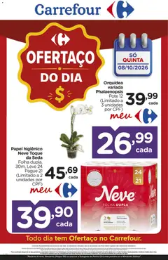 Carrefour ofertas do Dia - Pré-Visualização do folheto da loja Carrefour, válido de 08/10/2026