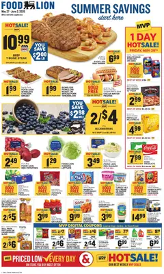 Preview of Food Lion weekly ads valid from 27.05.2026 | Page: 1