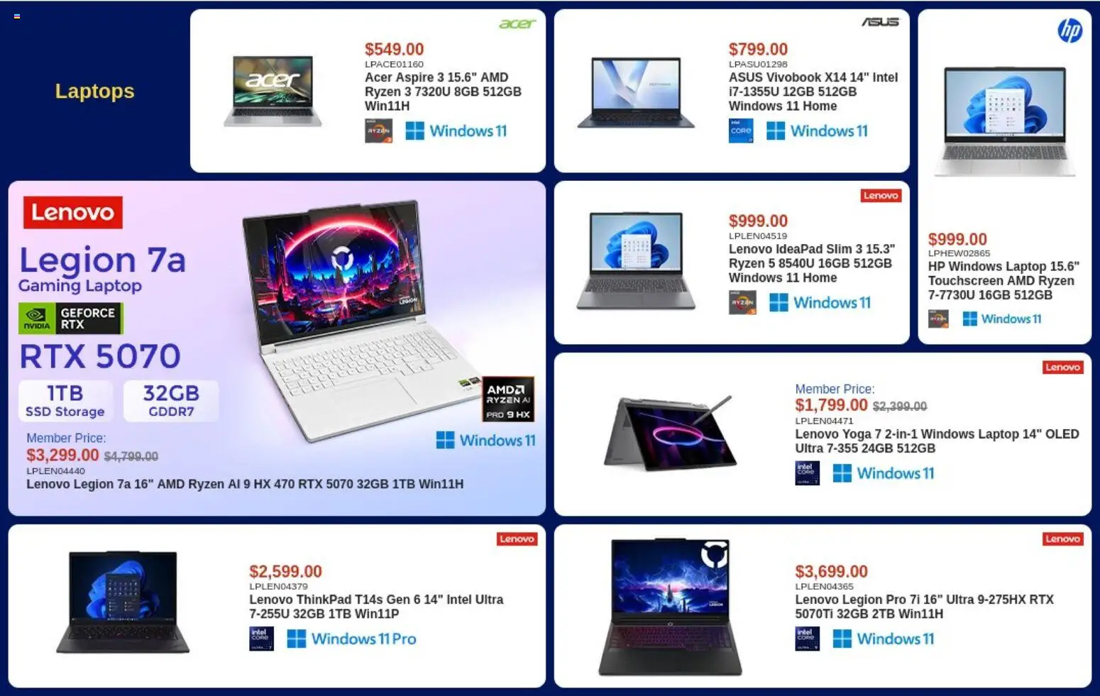 Canada Computers flyer valid from Sep 18, 2026 | Page: 4 | Products: Laptop