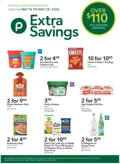 Preview of Publix weekly ads valid from 16.05.2026