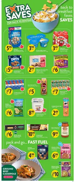 Preview of Save on foods weekly flyer / circulaire from shop Save on foods valid from Aug 20, 2026 | Page: 13