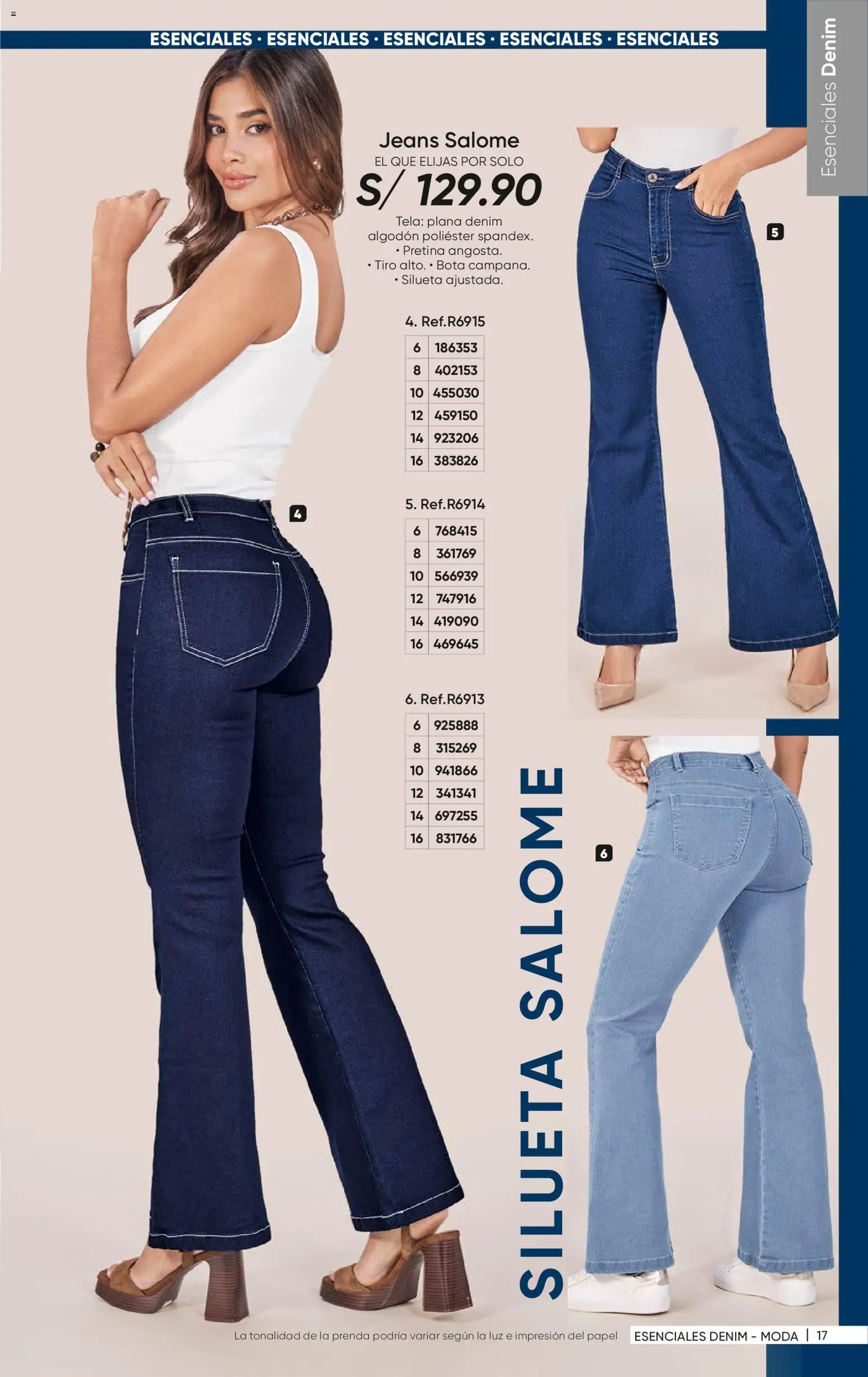 Catálogo Azzorti válido desde 31/08/2026 | Página: 23 | Productos: Algodón, Jeans