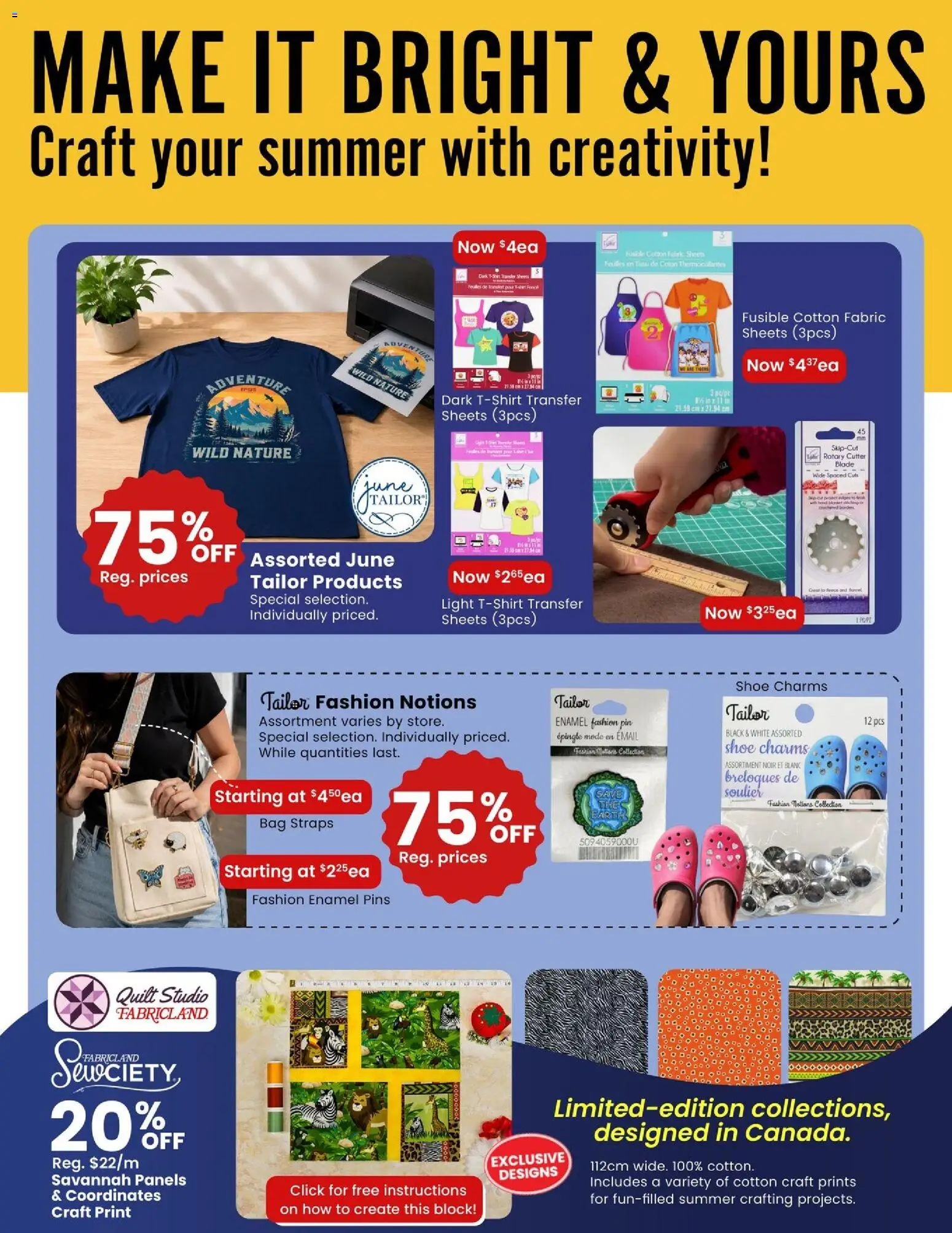 Fabricland flyer valid from Aug 1, 2026 | Page: 6