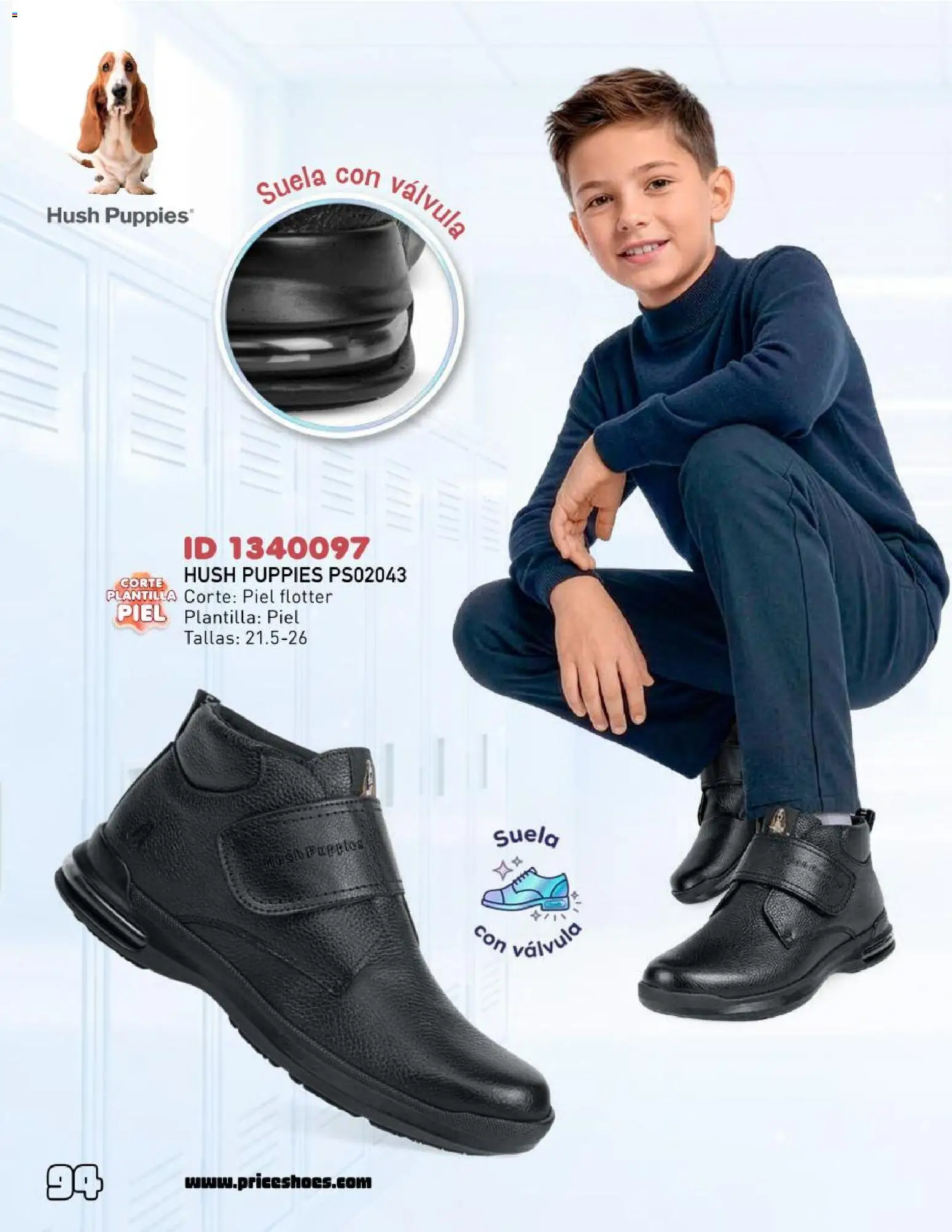 Nuevas ofertas de Price Shoes válidas en toda la República Mexicana desde el 12.06.2026. ¡Encuentra las mejores ofertas en Price Shoes catálogo Escolar! | Página: 94