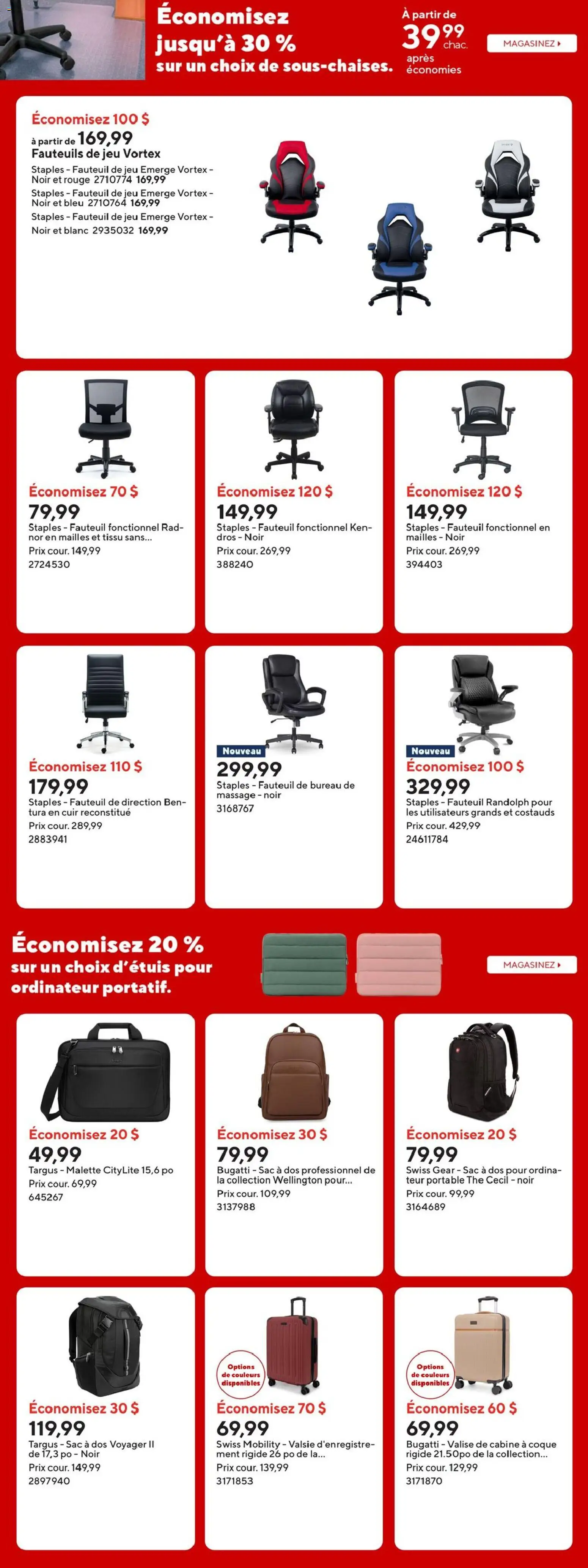 Staples flyer valid from Oct 23, 2026 | Page: 4