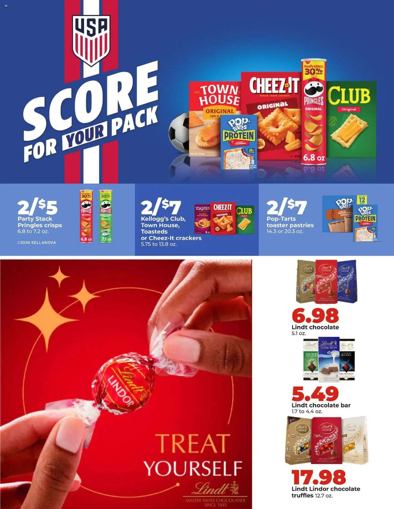 HyVee Monthly Ad - valid from 04.05.2026 | Page: 4 | Products: Toaster, Chocolate, Salt