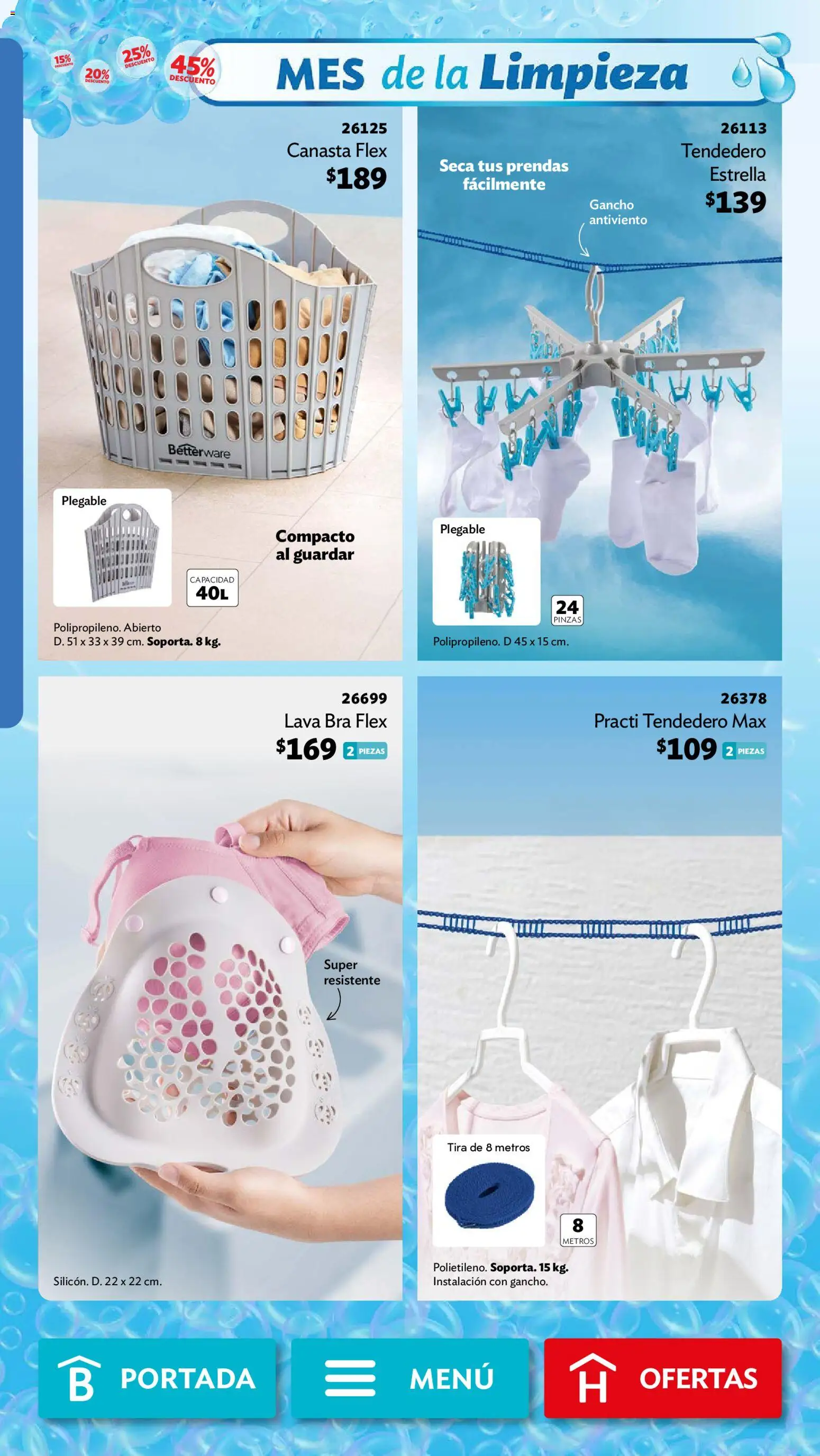 Nuevas ofertas de Betterware válidas en toda la República Mexicana desde el 28/09/2026. ¡Encuentra las mejores ofertas en Betterware campaña 10 2026! | Página: 86