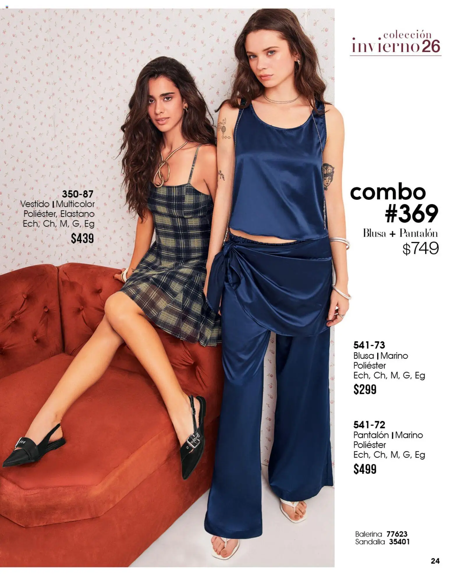 Nuevas ofertas de Cklass válidas en toda la República Mexicana desde el 11/09/2026. ¡Encuentra las mejores ofertas en Cklass catálogo Mooda Invierno! | Página: 25 | Productos: Blusa, Vestido