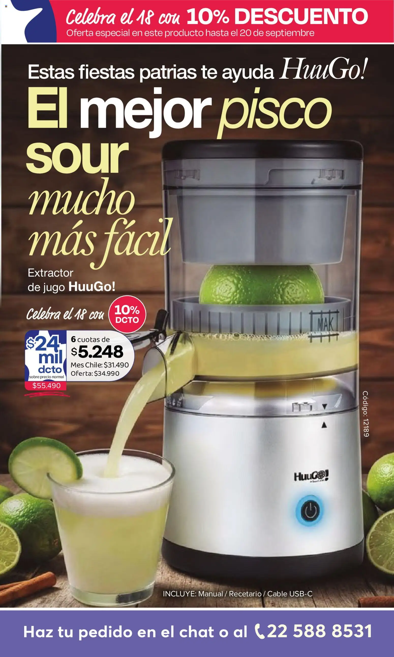 A3D Ofertas │ válido desde el 01.09.2026 | Página: 13 | Productos: Cable, Sobre, Jugo, Té