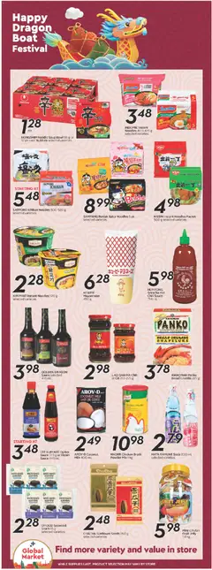 Preview of Safeway weekly flyer / circulaire from shop Safeway valid from 11.06.2026 | Page: 14 | Products: Noodles, Case, Powder, Milk