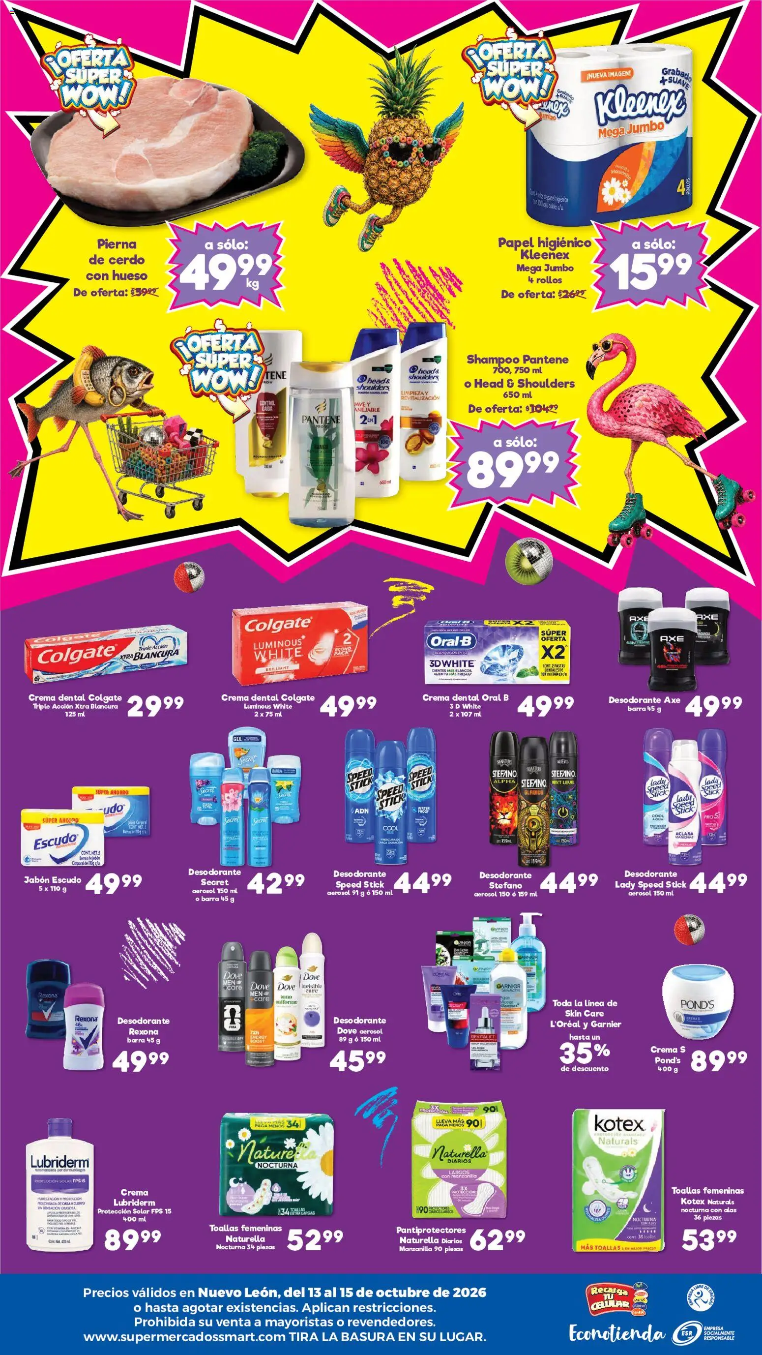 Nuevas ofertas de S-Mart válidas en toda la República Mexicana desde el 13/10/2026. ¡Encuentra las mejores ofertas en S-Mart folleto Monterrey! | Página: 4