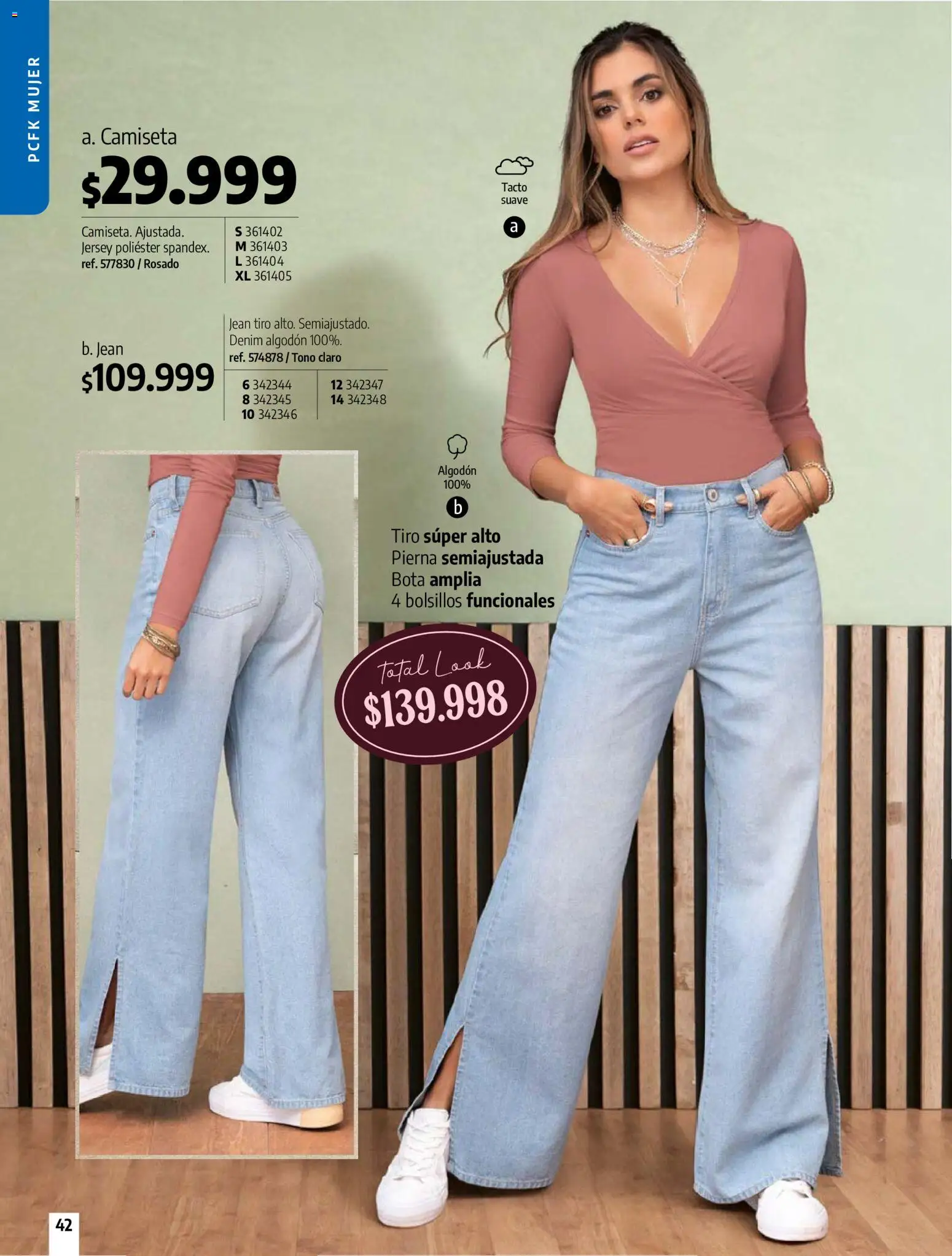 Pacifika revista - valida desde el 21/07/2026 | Página: 41 | Productos: Bolsillos, Pierna, Jean, Camiseta
