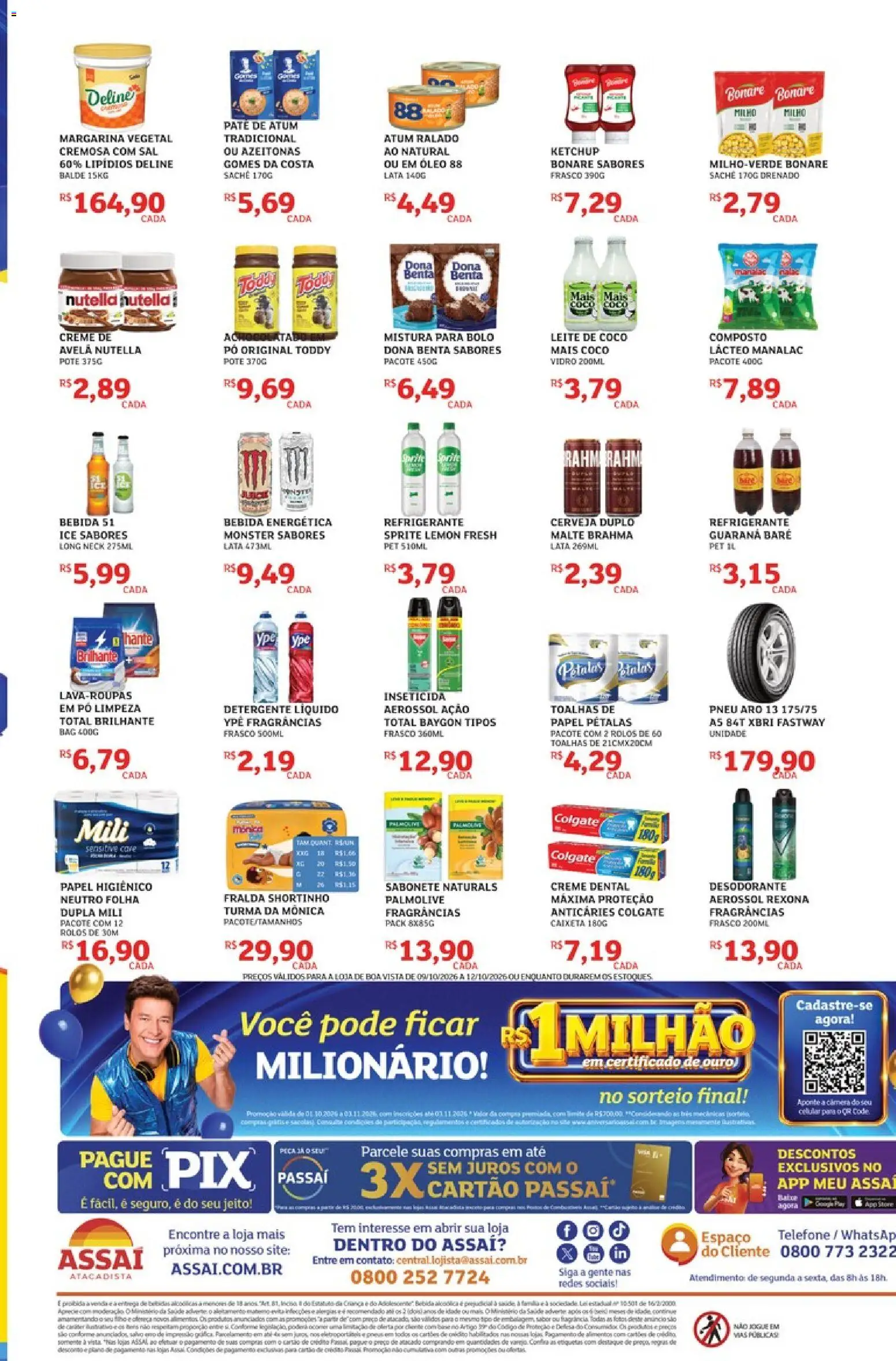 Assaí Atacadista Folheto - válido de 09/10/2026 | Página: 2