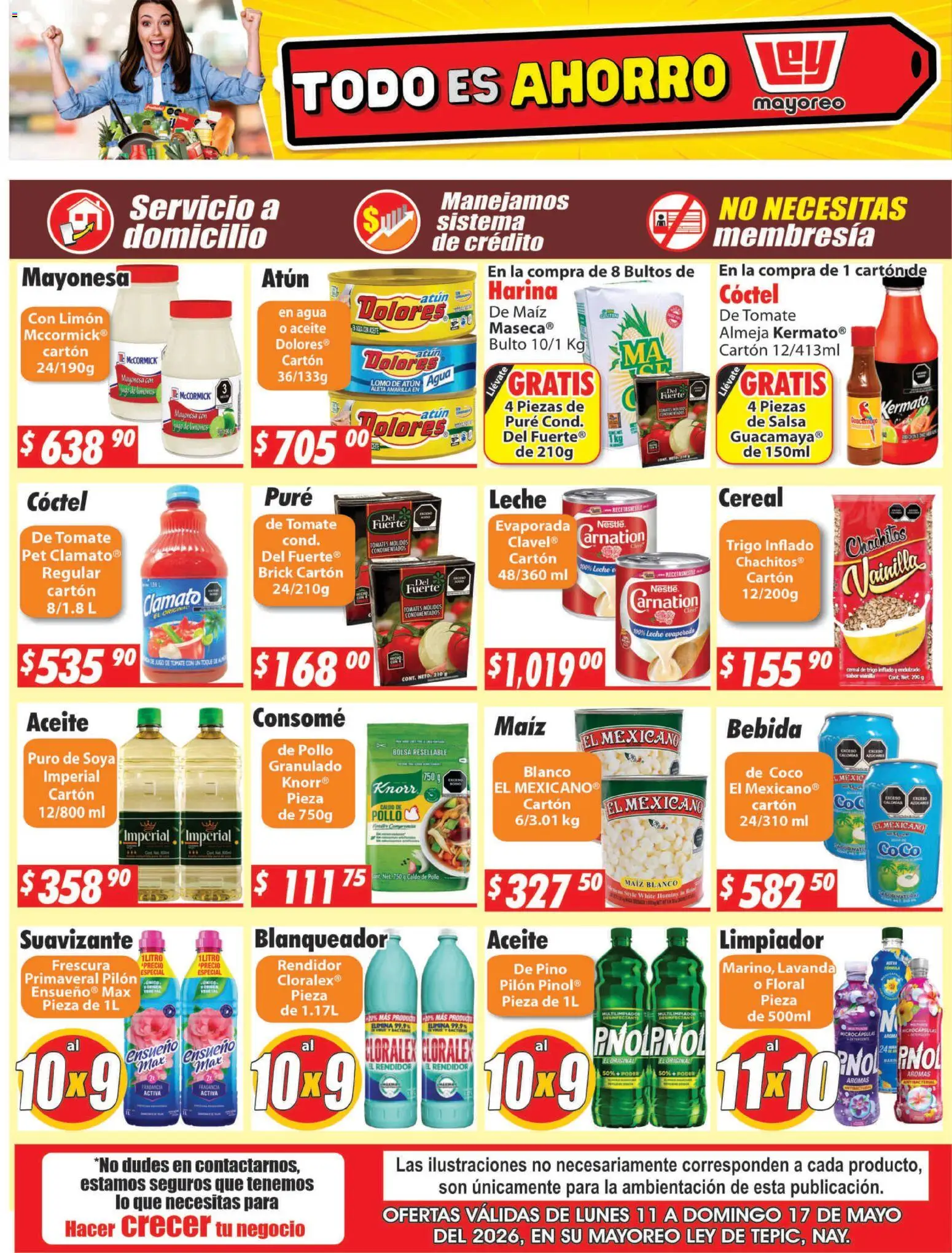Nuevas ofertas de Casa Ley válidas en toda la República Mexicana desde el 11.05.2026. ¡Encuentra las mejores ofertas en Casa Ley folleto Tepic! | Página: 2