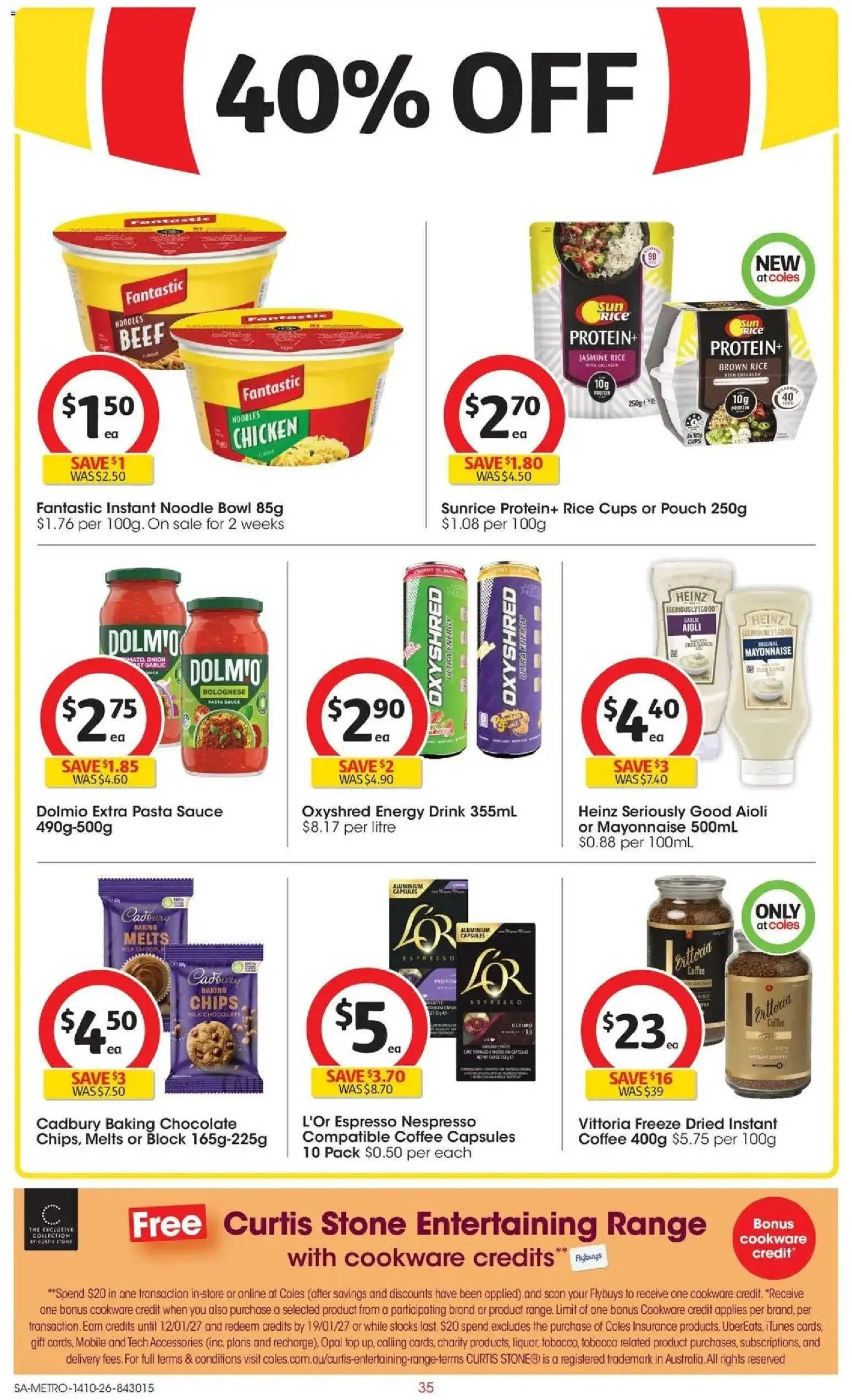 ﻿Coles catalogue valid from 14/10/2026 > Online Australia | Page: 35