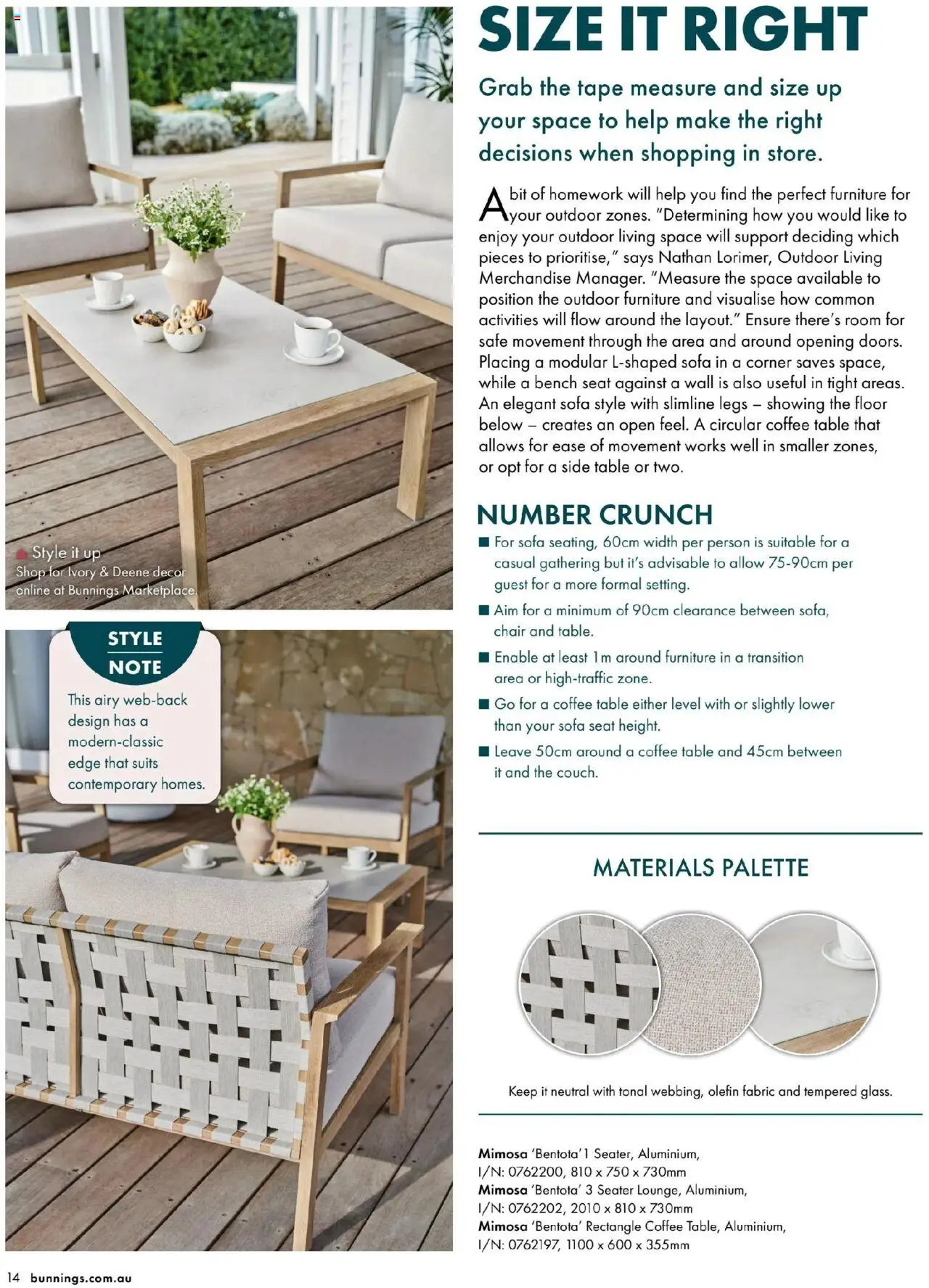 Bunnings Warehouse catalogue - valid from 25/08/2025 | Page: 14 | Products: Table, Chair, Decor, Coffee