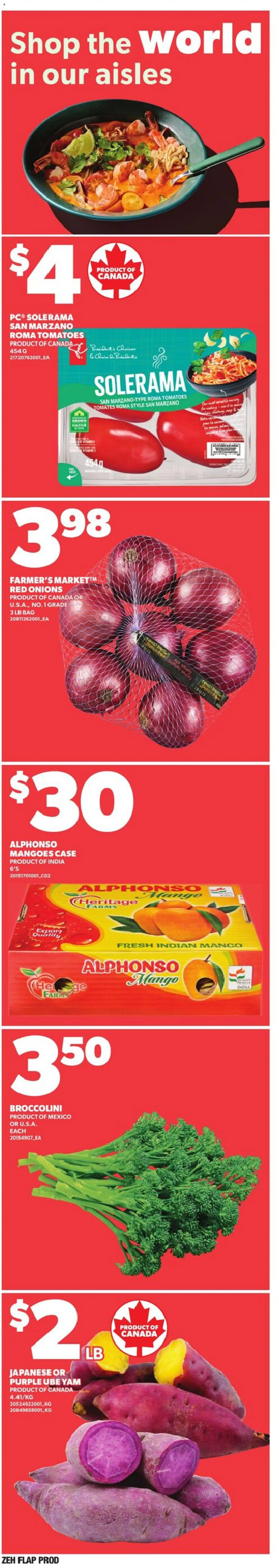Zehrs flyer valid from 21.05.2026 | Page: 11 | Products: Case, Bag, Tomatoes
