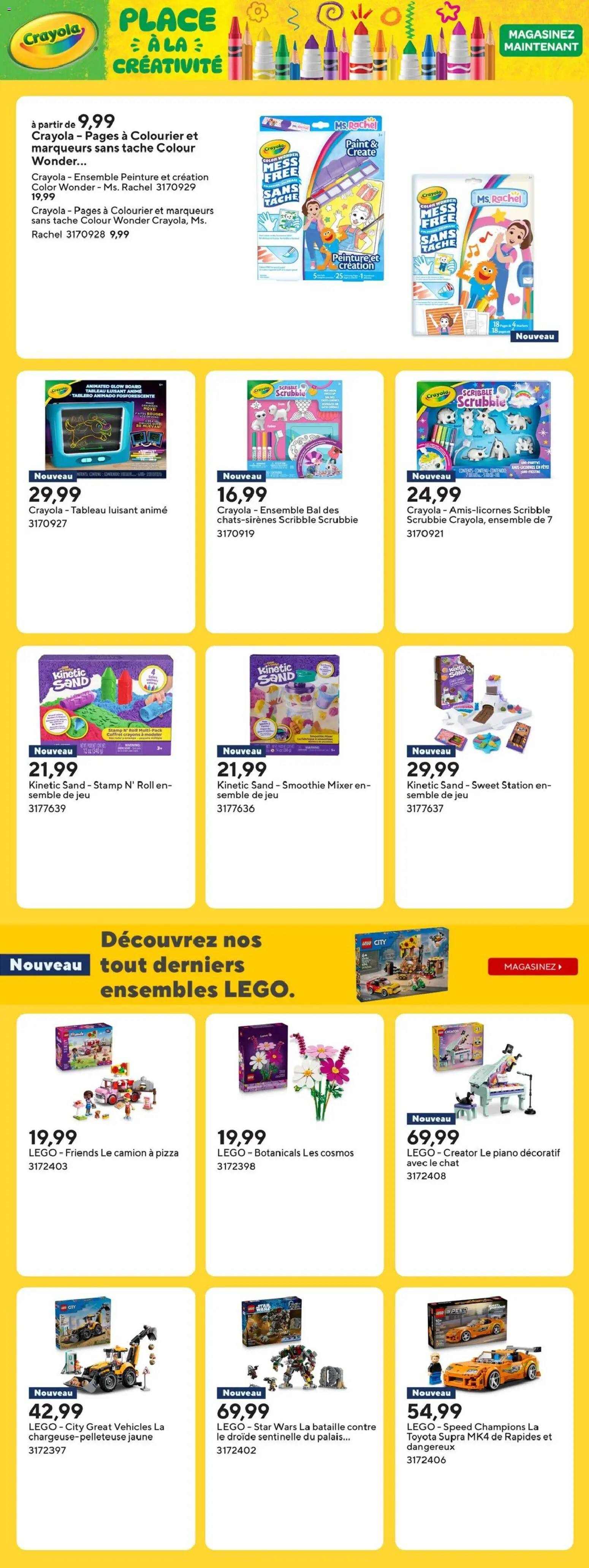 Staples flyer valid from Sep 25, 2026 | Page: 6 | Products: LEGO Friends, LEGO, Mixer, Smoothie
