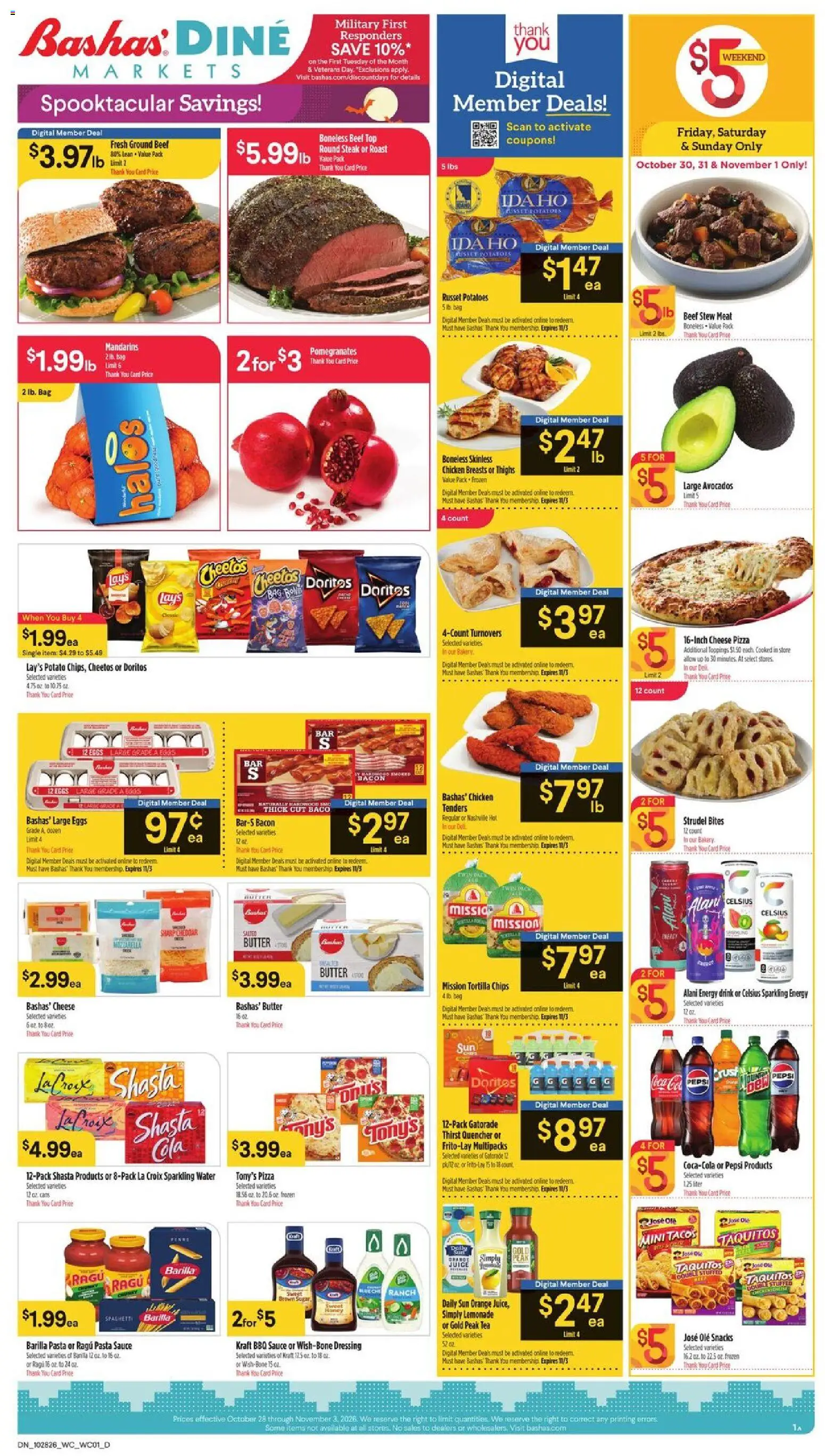Basha's Dine - valid from 10/28/2026 | Page: 1