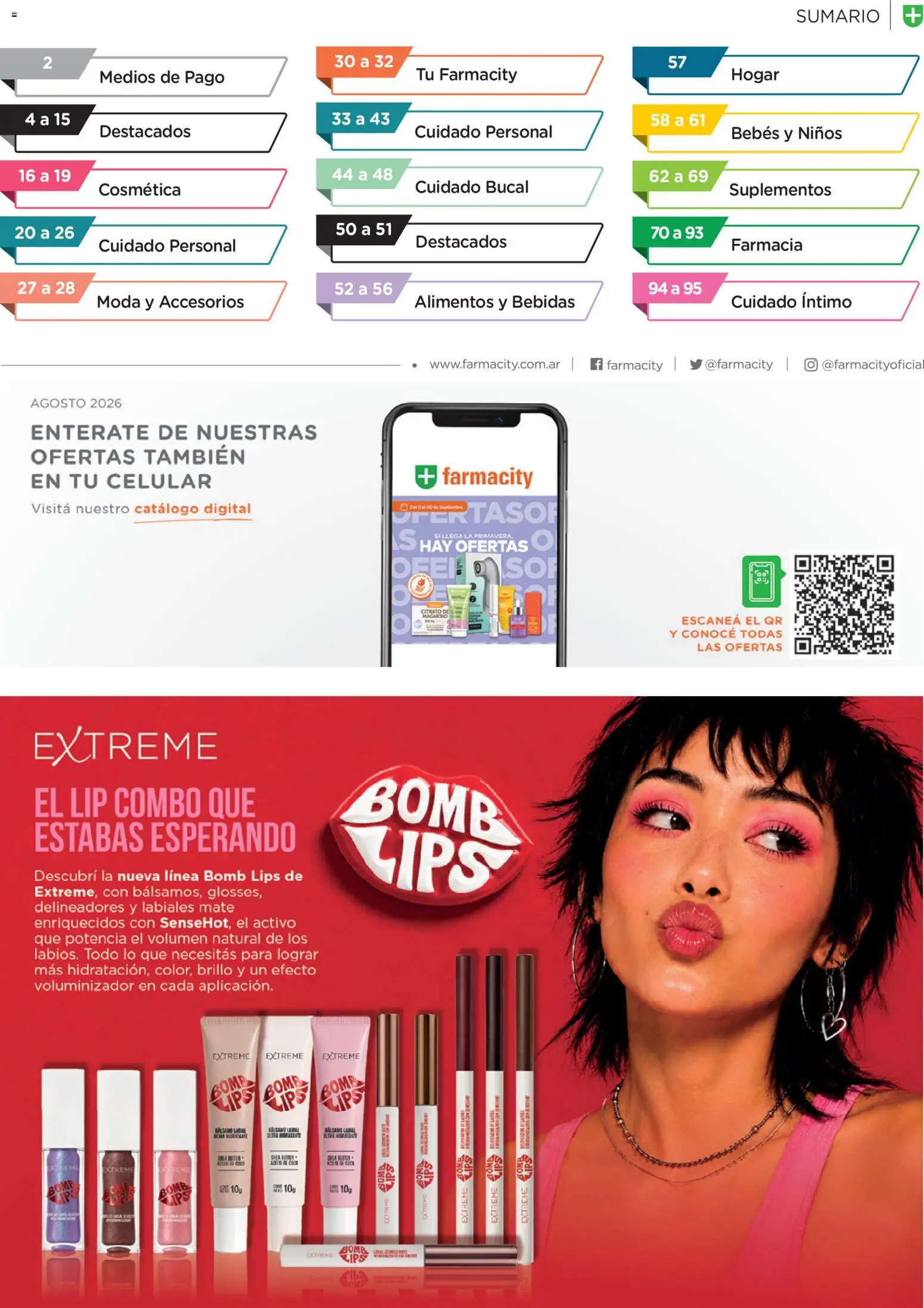 Farmacity catálogo │ válido desde el 01/09/2026 | Página: 3 | Productos: Celular, Mate, Alimentos, Brillo