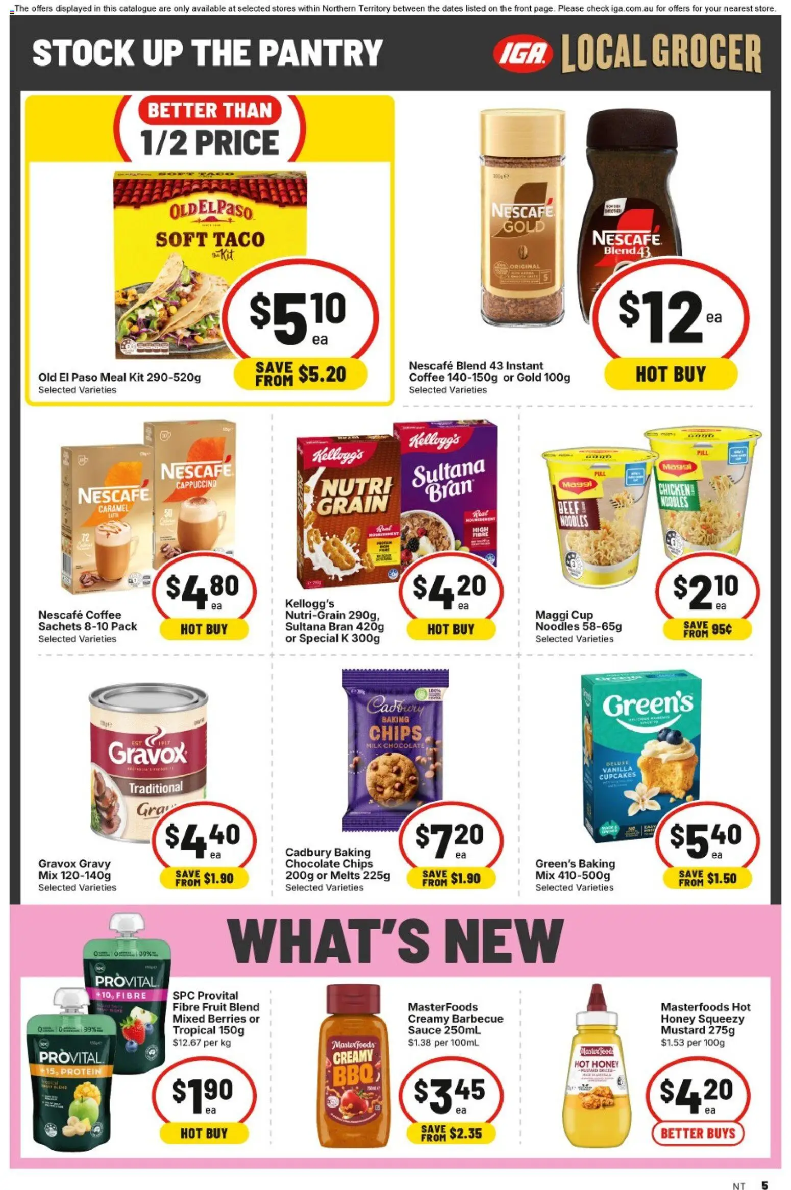 IGA catalogue - valid from 07/10/2026 | Page: 5