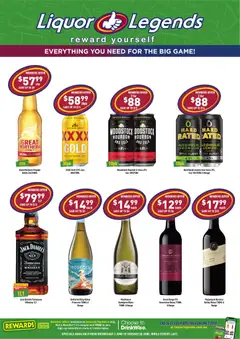 Preview of Liquor Legends catalogue Deception Bay - valid from 03.06.2026