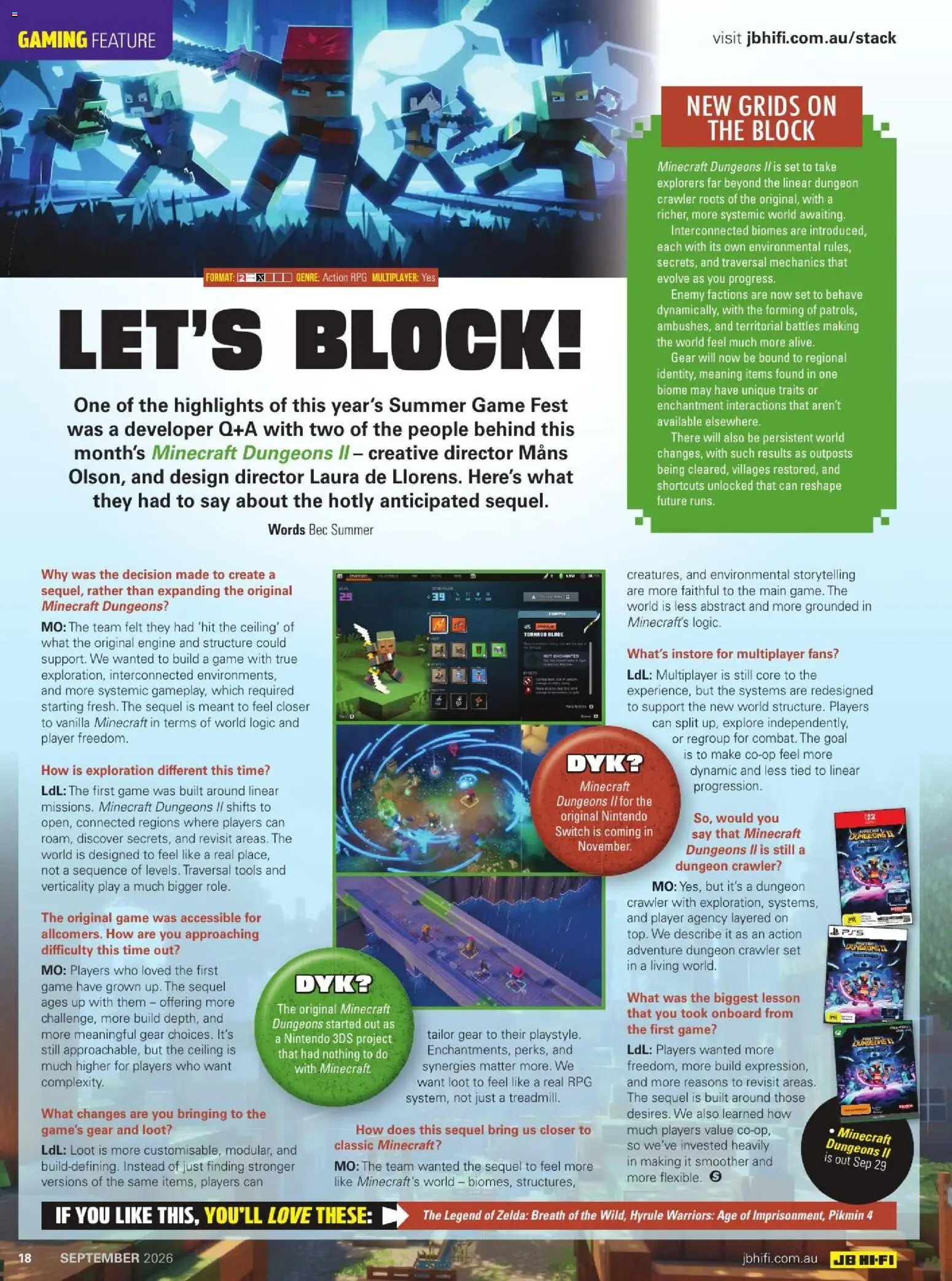 JB Hi-Fi catalogue - valid from 01/09/2026 | Page: 18 | Products: Player, Game, Vanilla, Tools