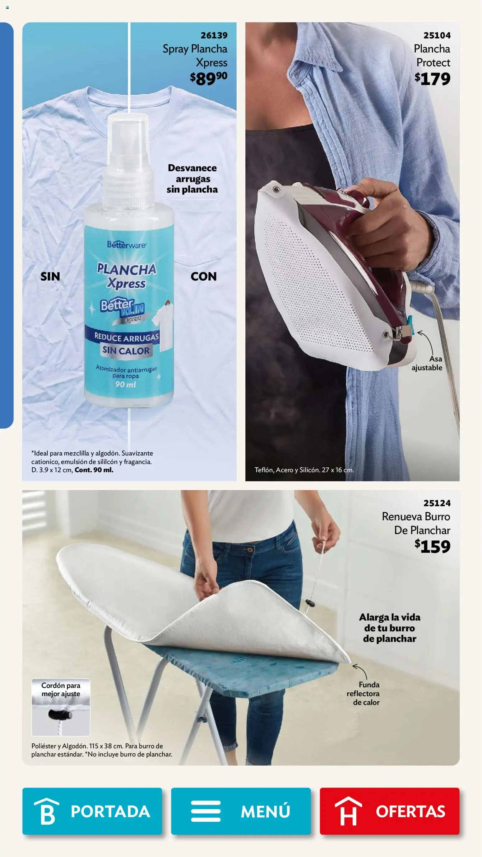 Nuevas ofertas de Betterware válidas en toda la República Mexicana desde el 02/11/2026. ¡Encuentra las mejores ofertas en Betterware campaña 11 2026! | Página: 88